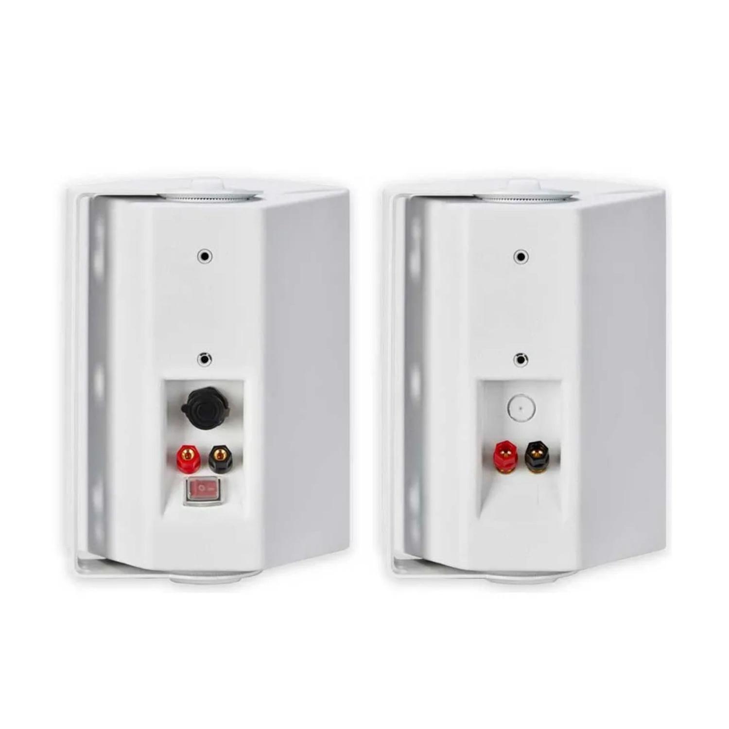 Pack 2 Parlantes Instalación Activos Bluetooth Fidelity Blik 2 60 Watt Blanco-3