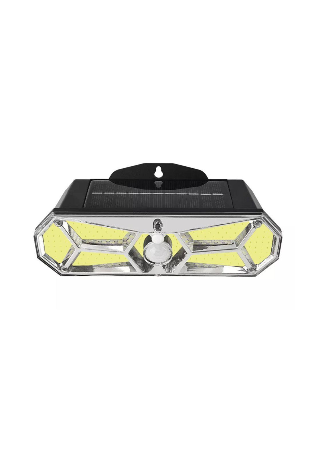Foco Lámpara Solar LED Pared Exterior Panel Solar Sensor Movimiento 126LED IP65 5 Watt-1