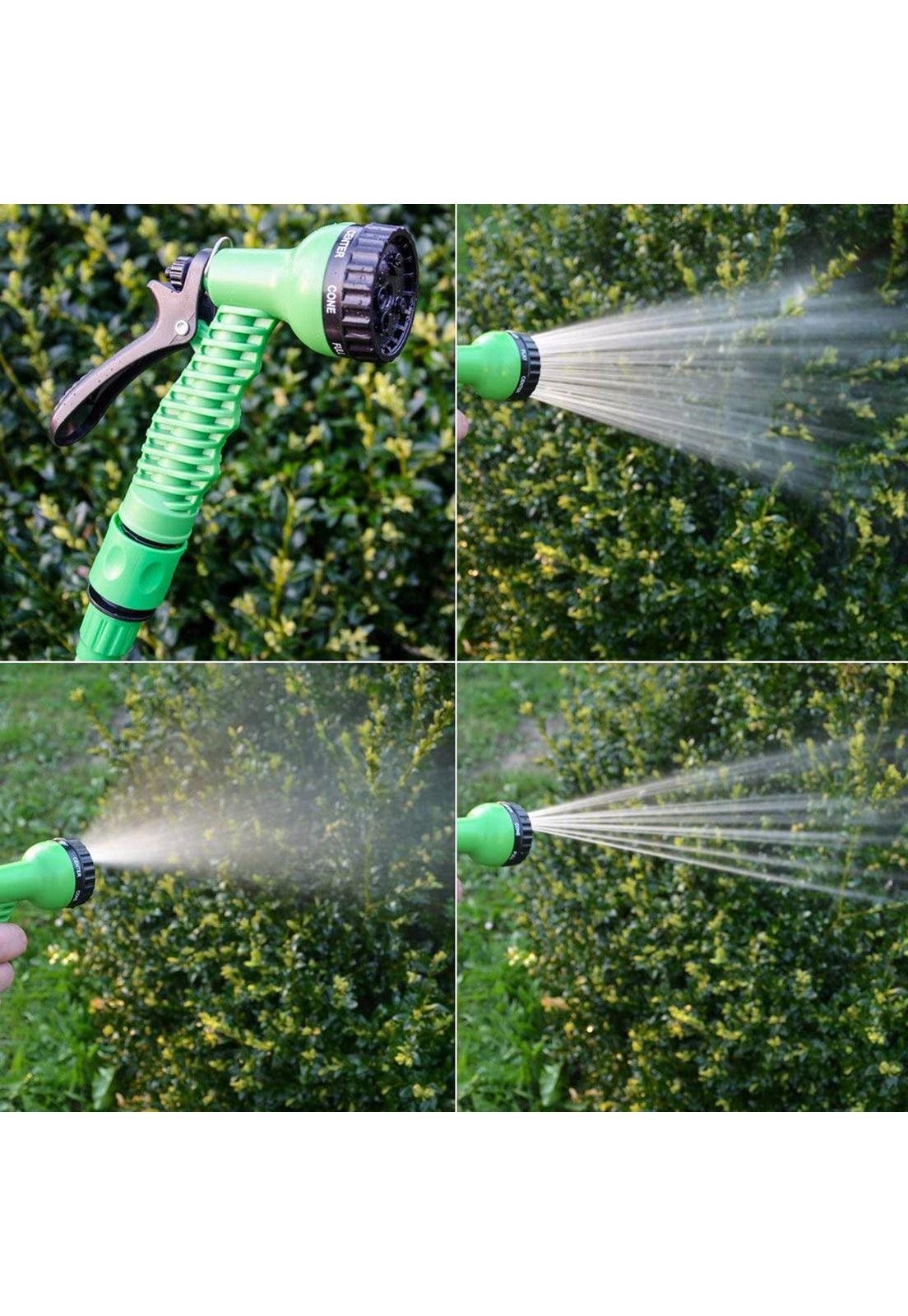 Manguera Reforzada Retráctil 45MTS Jardín Verde-4