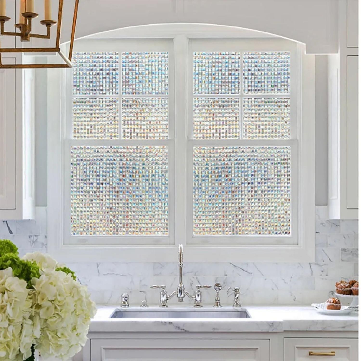 Vinilo Aizo Electrostático Ventana Agua-2