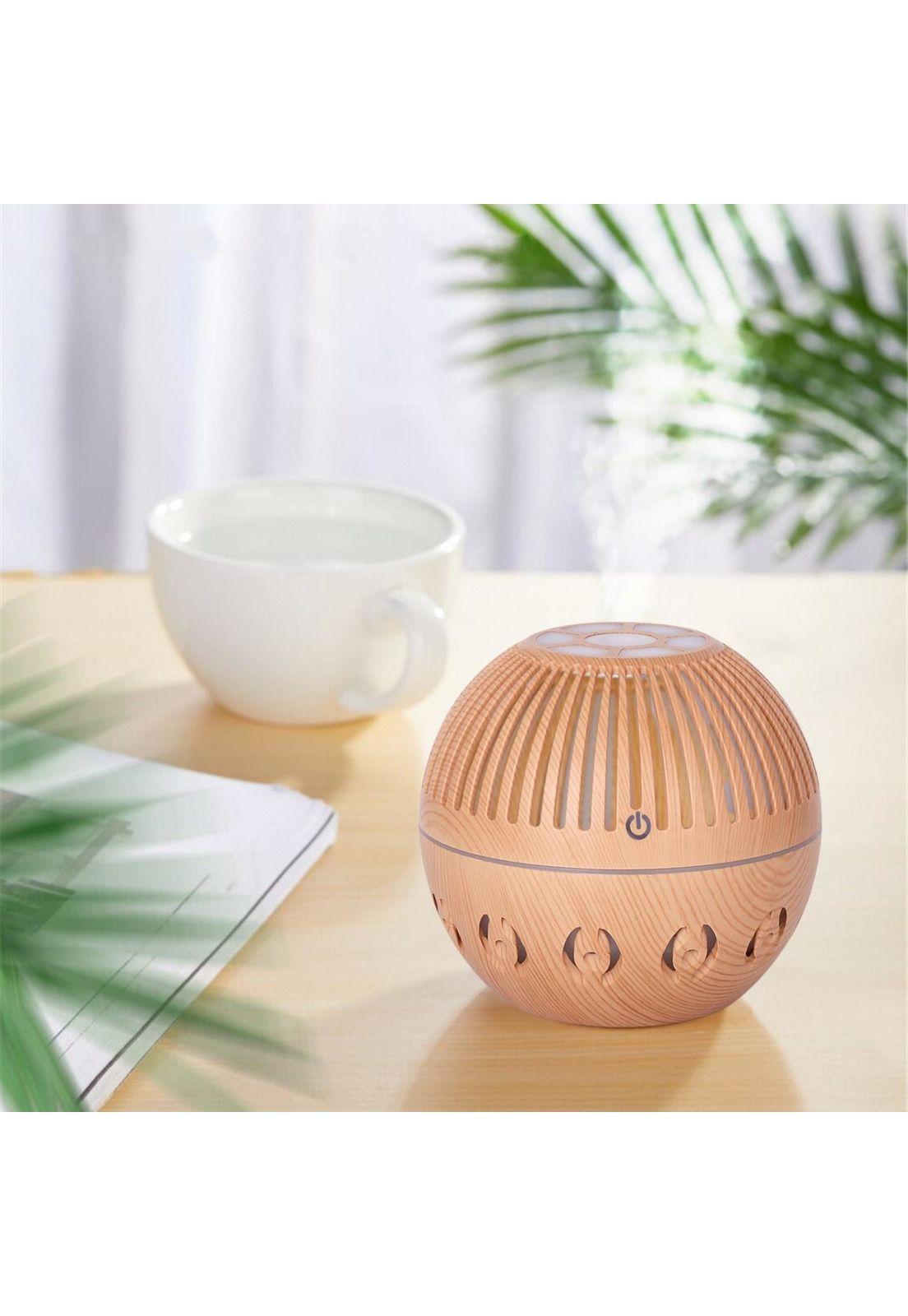 Humidificador Aire Café Luces Antideslizante-4