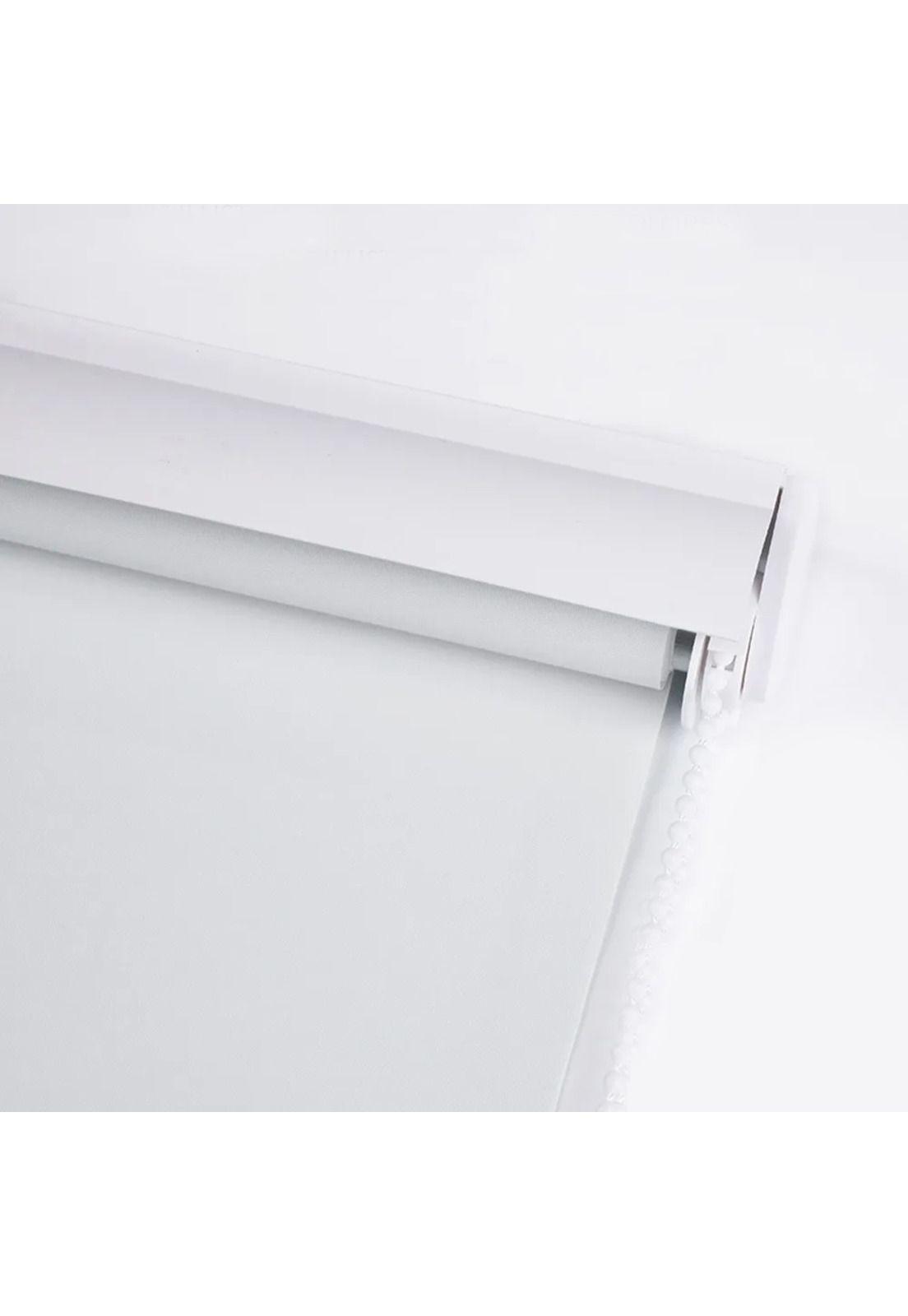 Cortina Roller Rustica Deluxe 80x160 CM Blanco-4
