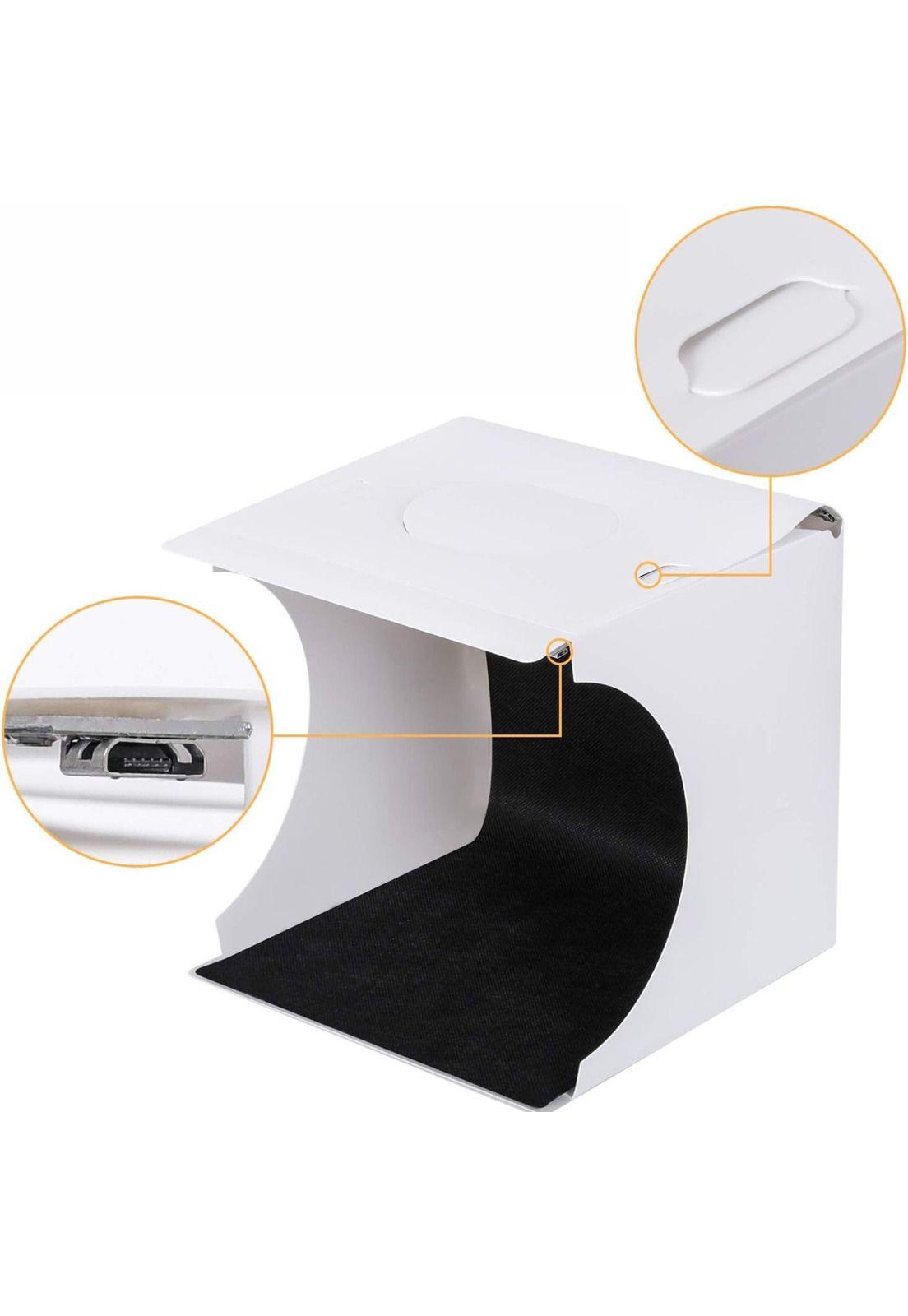 Mini Estudio Fotográfico Caja Luz LED Plegable-3