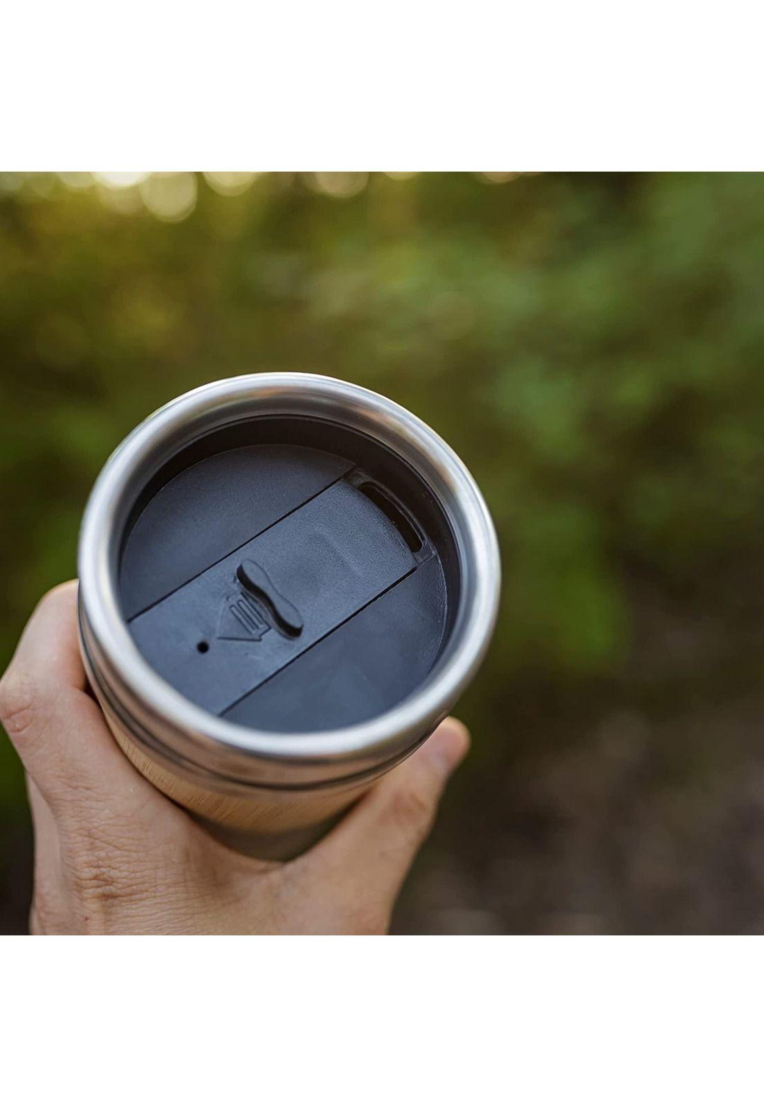 MUG Termo Bambú Acero Inoxidable 420 ML-6