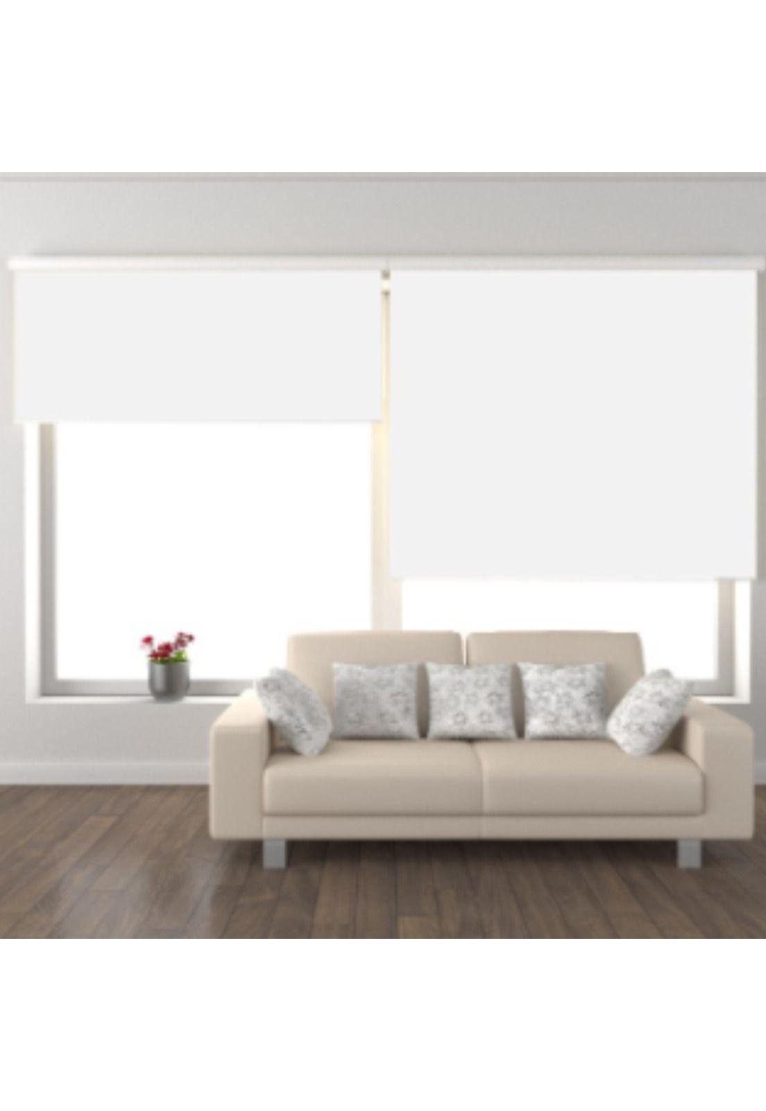 Cortina Roller Black Out Crema 130x240 CM-3