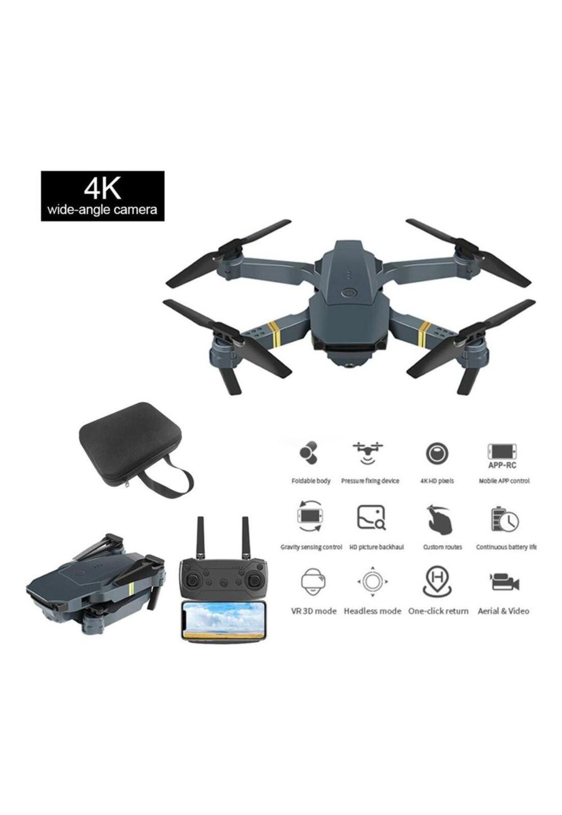 Drone Profesional Cámara 4K Dual WIFI HD 80 MTS-7