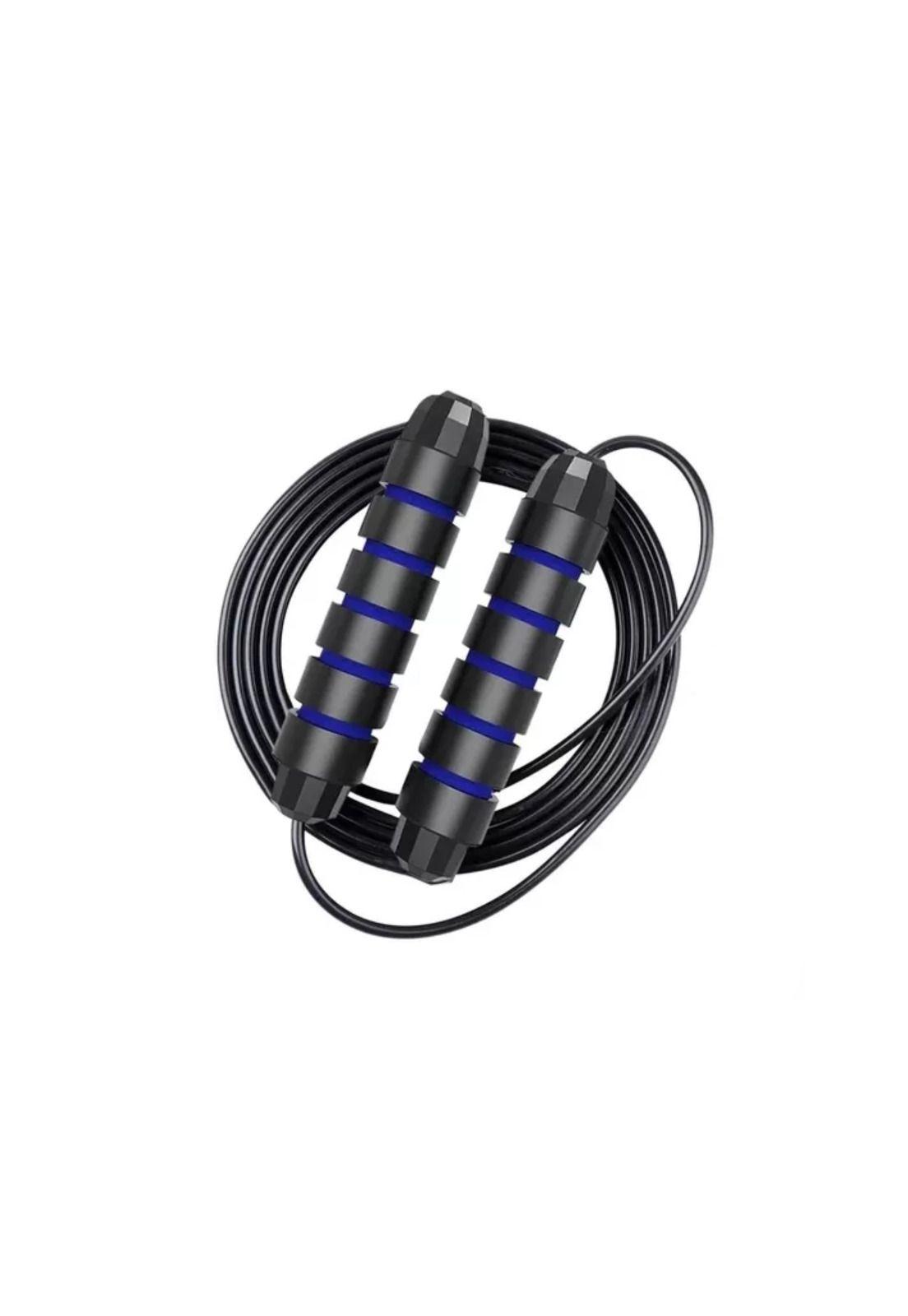 Cuerda Saltar Cardio Crossfit Deporte Azul-1