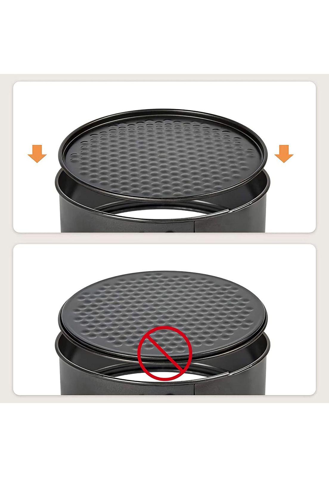 Set 3 Moldes Circular Desmontable Antiadherente Cocina-2