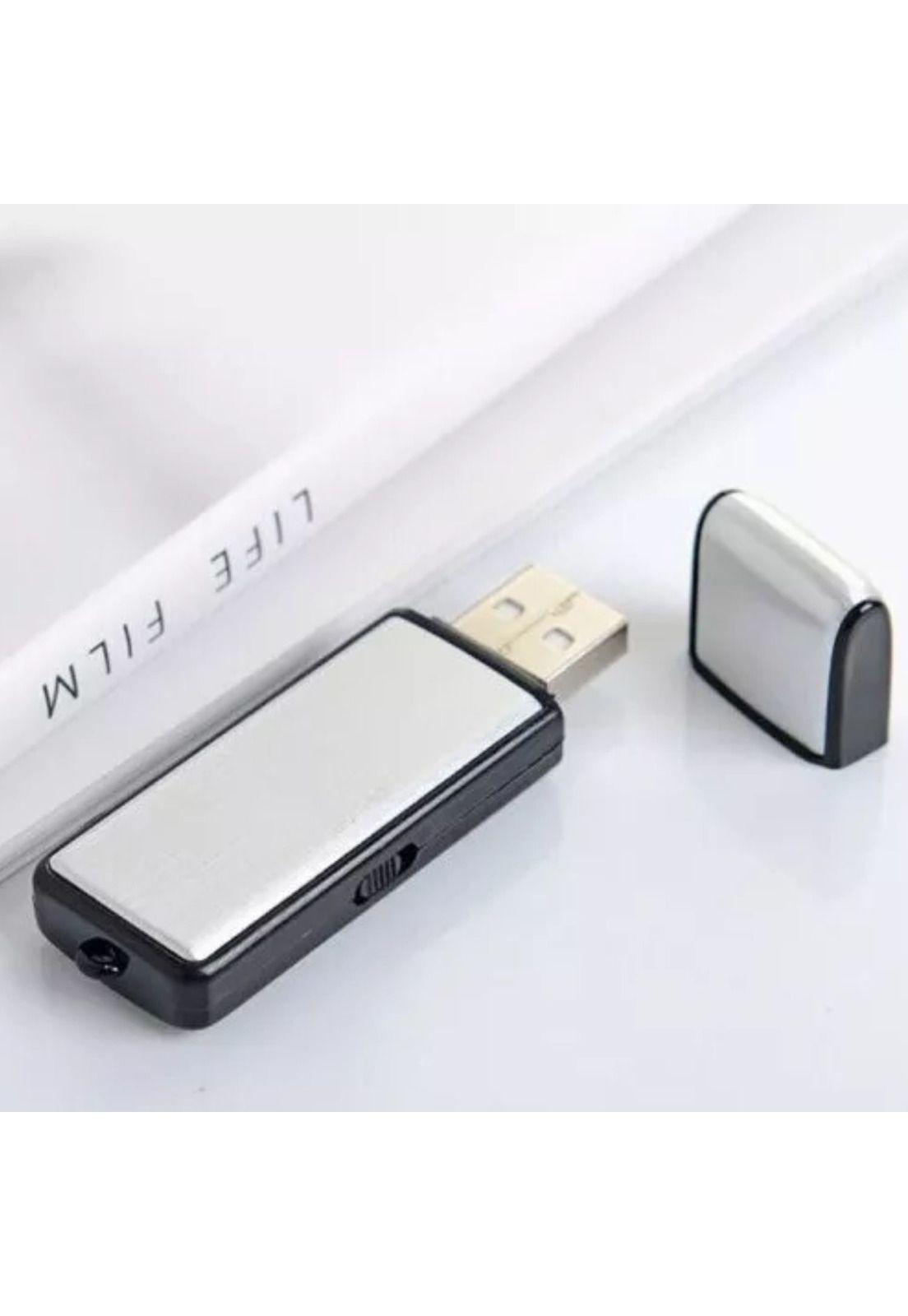 Mini Grabadora Voz Espía Micrófono 4 Horas USB 16GB-4