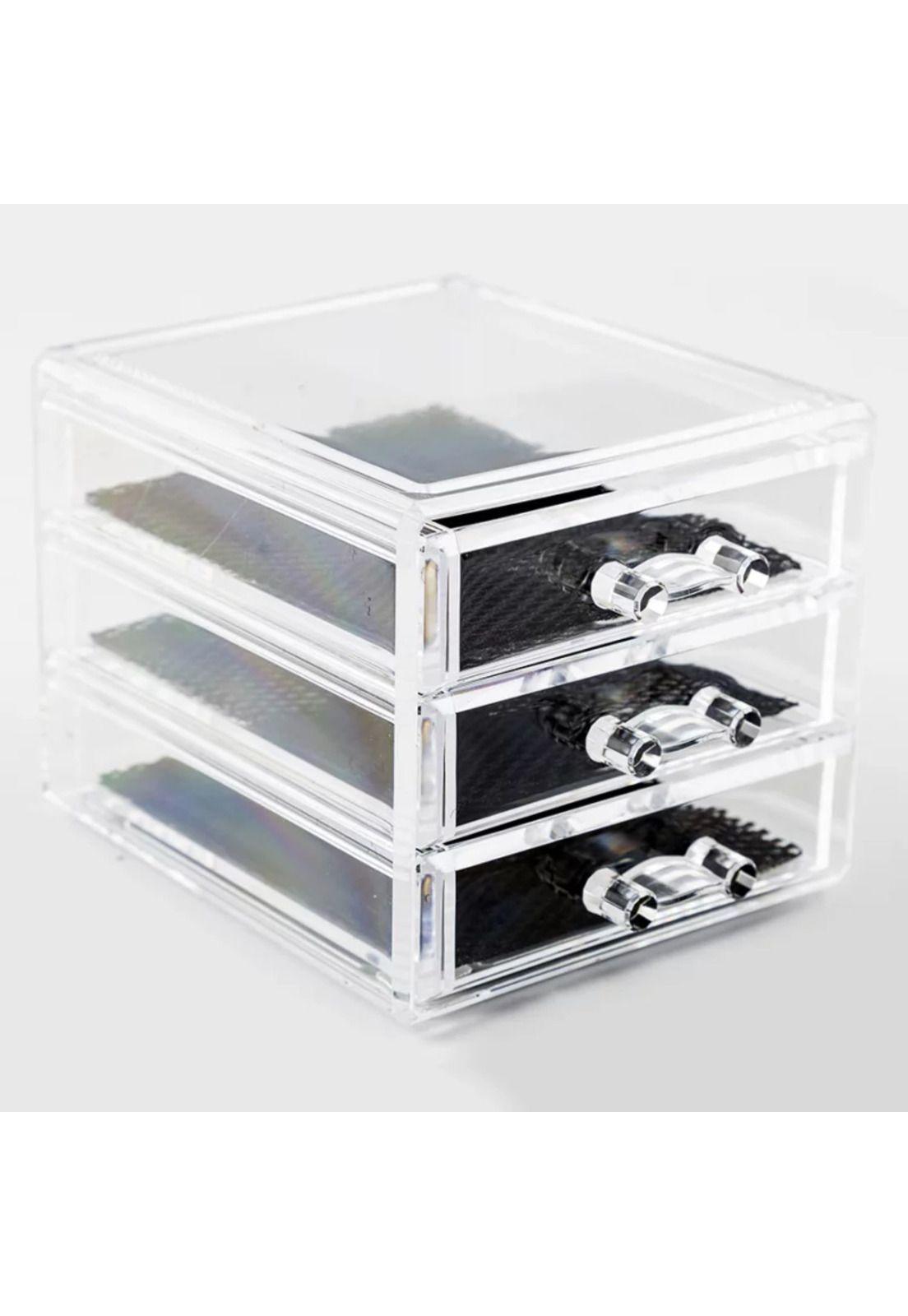 Joyero Organizador Multiuso Acrílico 3 Cajones-2