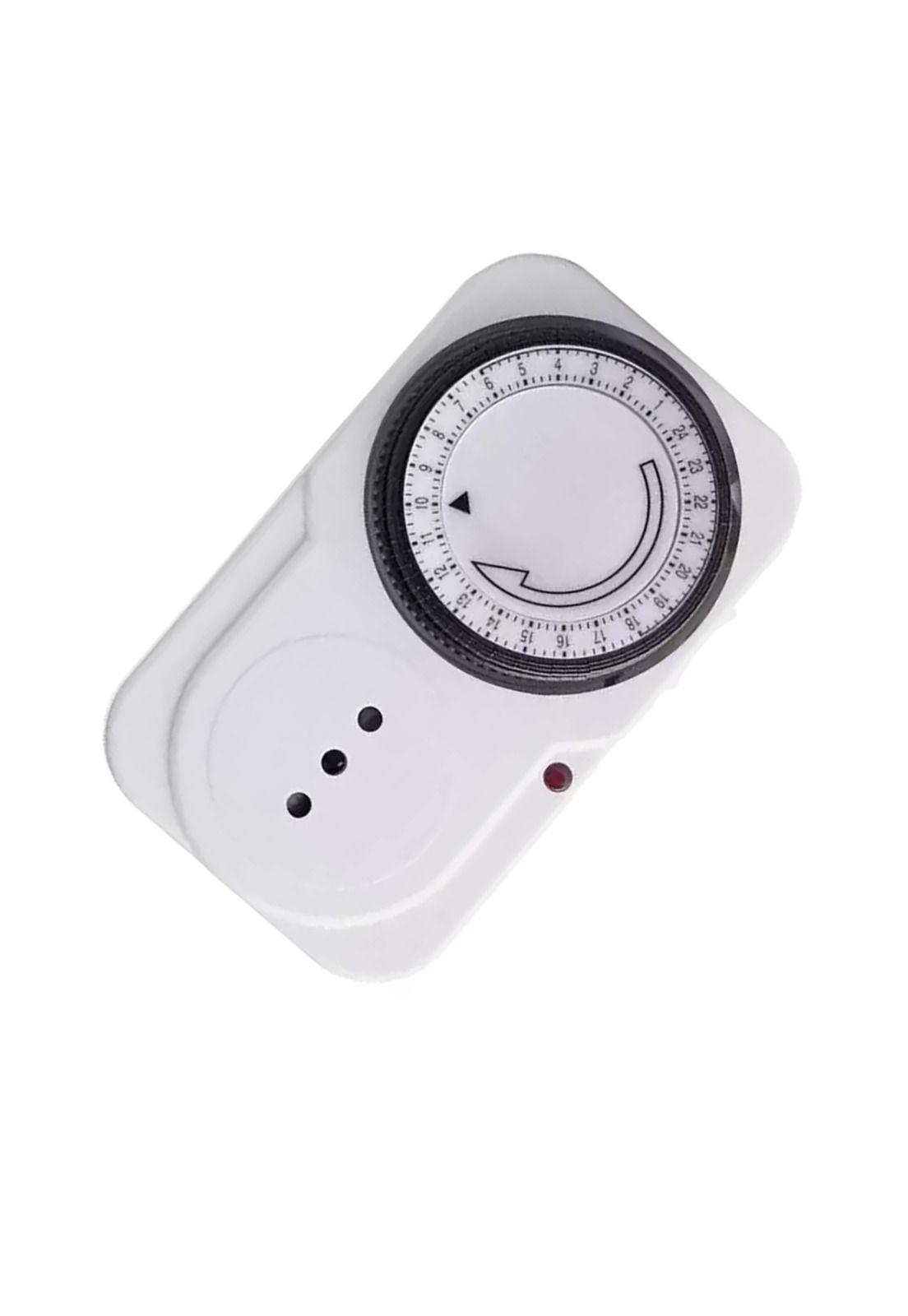 Temporizador Analógico Hogar Adaptador 24 Horas 220V-2