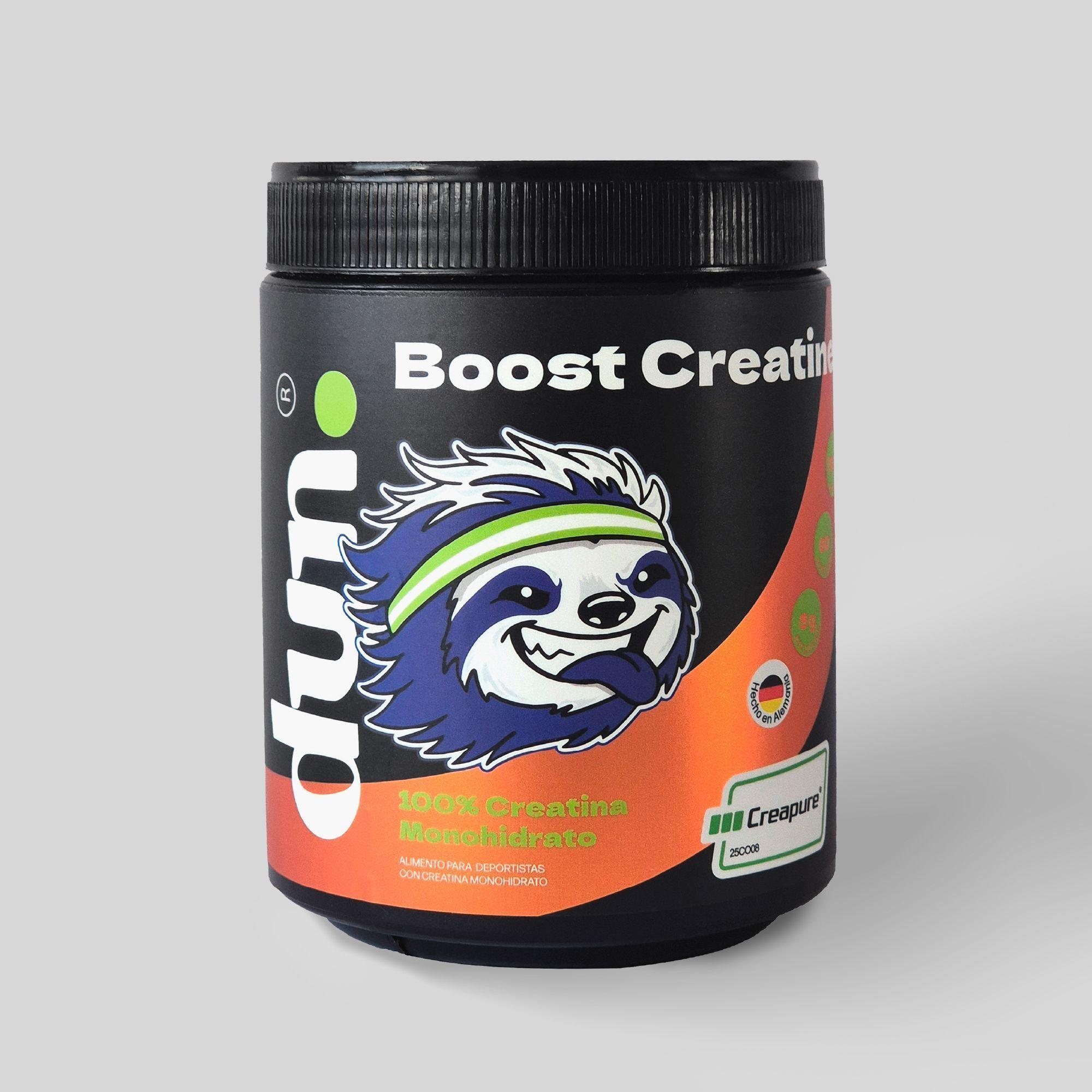 Creapure® Creatina Monohidratada DUN Boost Creatine 300g Performance 60 Días-0
