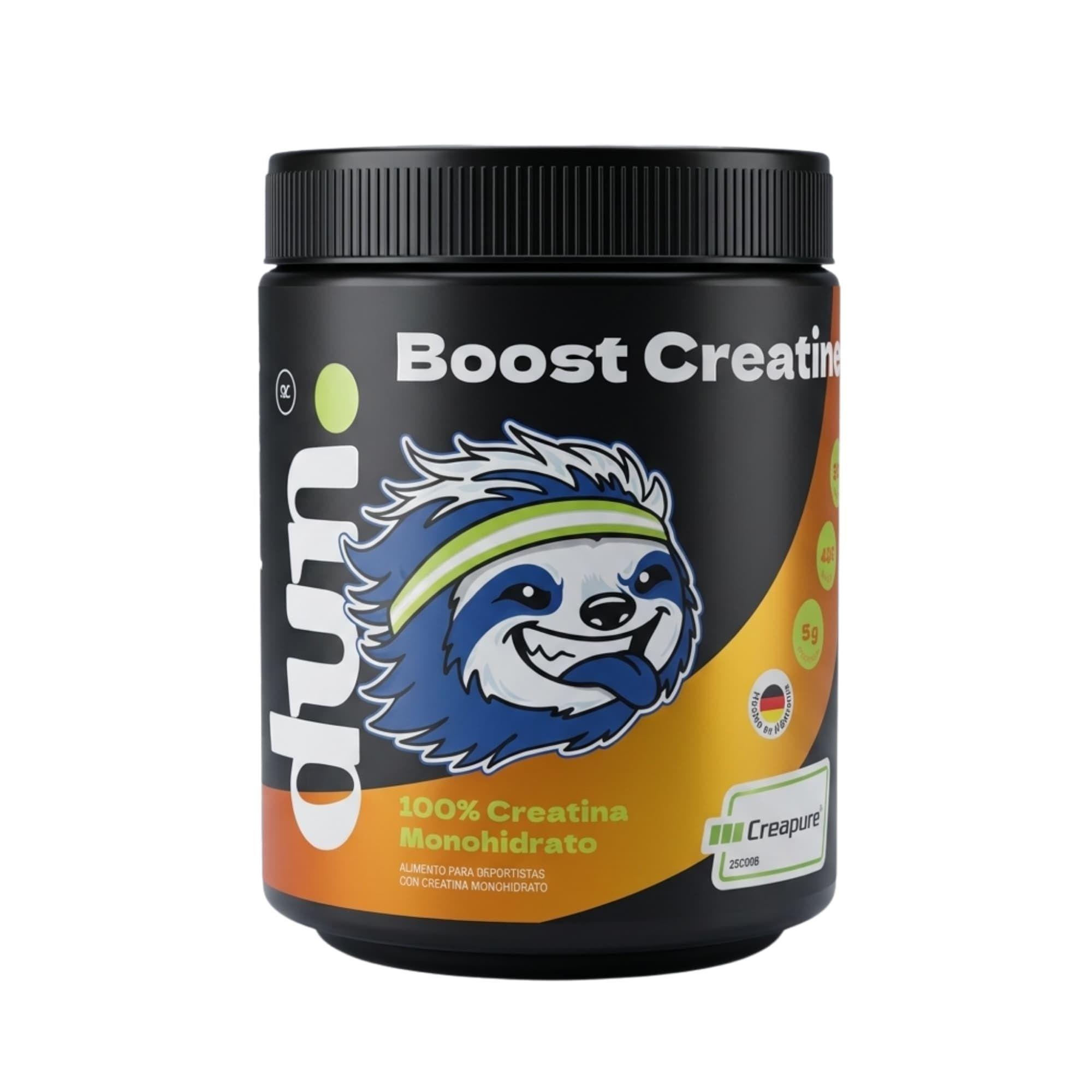 Creapure® Creatina Monohidratada DUN Boost Creatine 300g Performance 60 Días-0