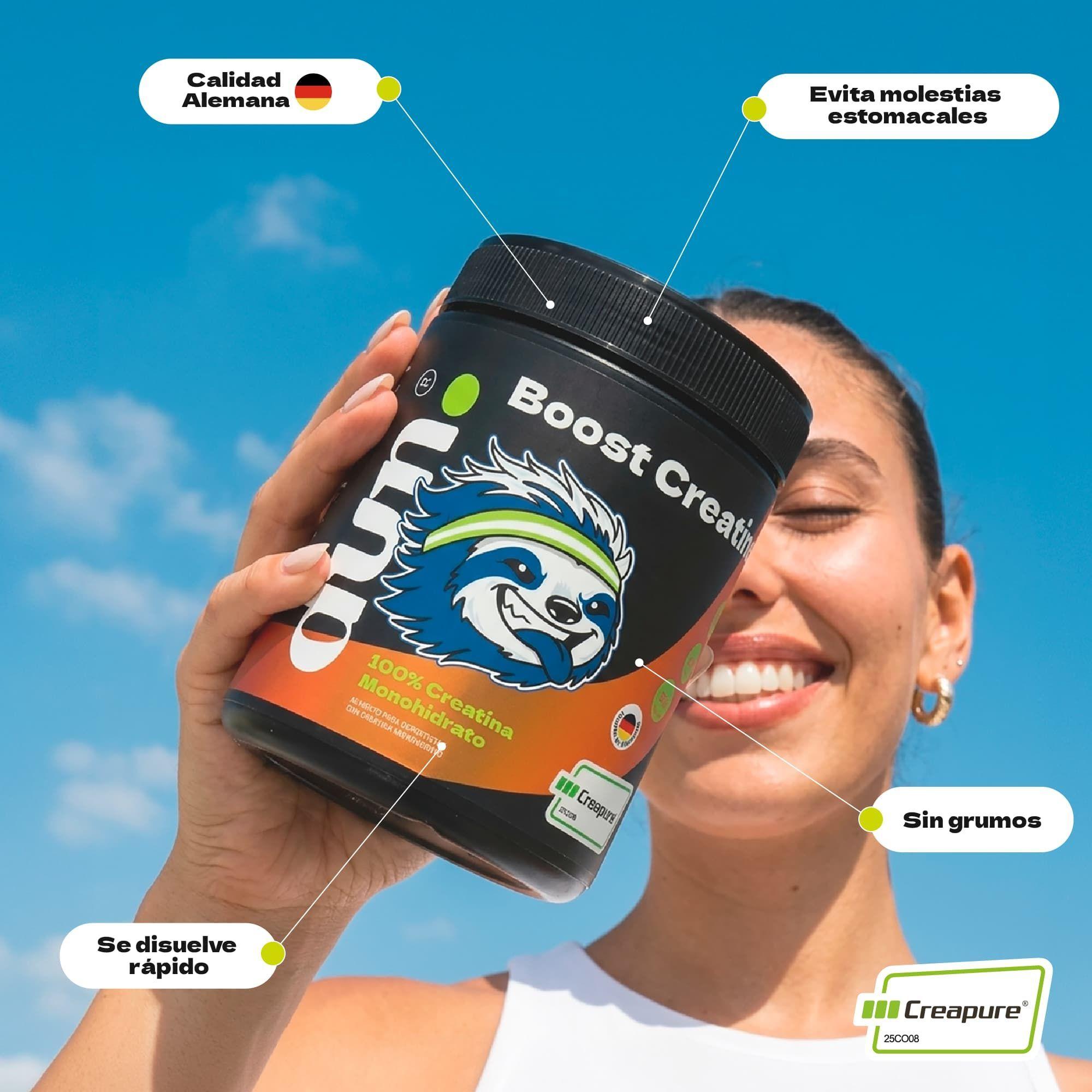 Pack x 2 Creatina Monohidratada DUN Creapure 300g Pura 99 9 Alemana 60 D as Boost Creatine-3
