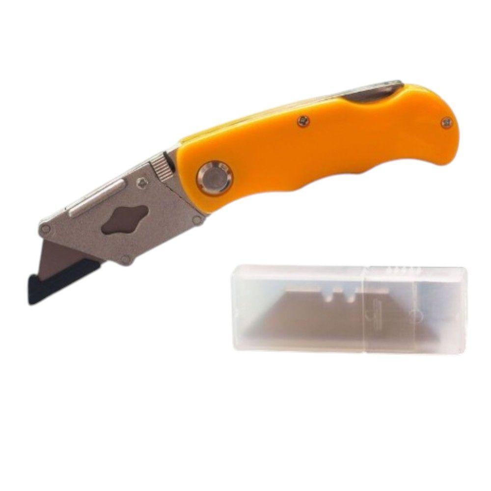 Cutter Cuchillo Multiuso Plegable Con 4 Cuchillas-0
