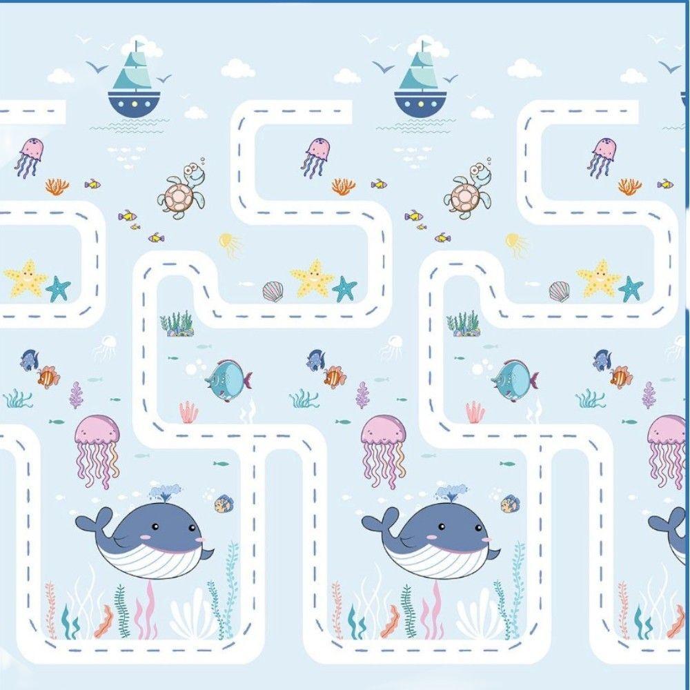 Alfombra Antigolpes Para Niños / Bebes 120*180*1cm-3