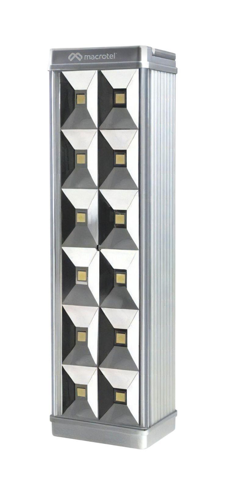Linterna De Emergencia 12 Led Recargable Usb Macrotel-2