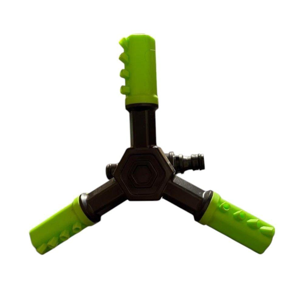 Aspersor Riego De 3 Brazos Giratorio 360° Para Mangueras-1