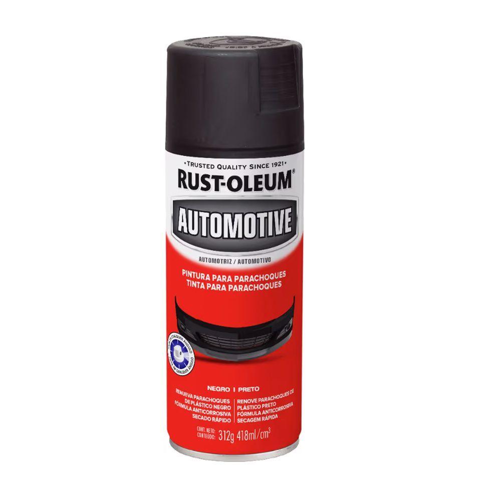 Pintura en Spray Automotive para Parachoques Negro Mate 340-0