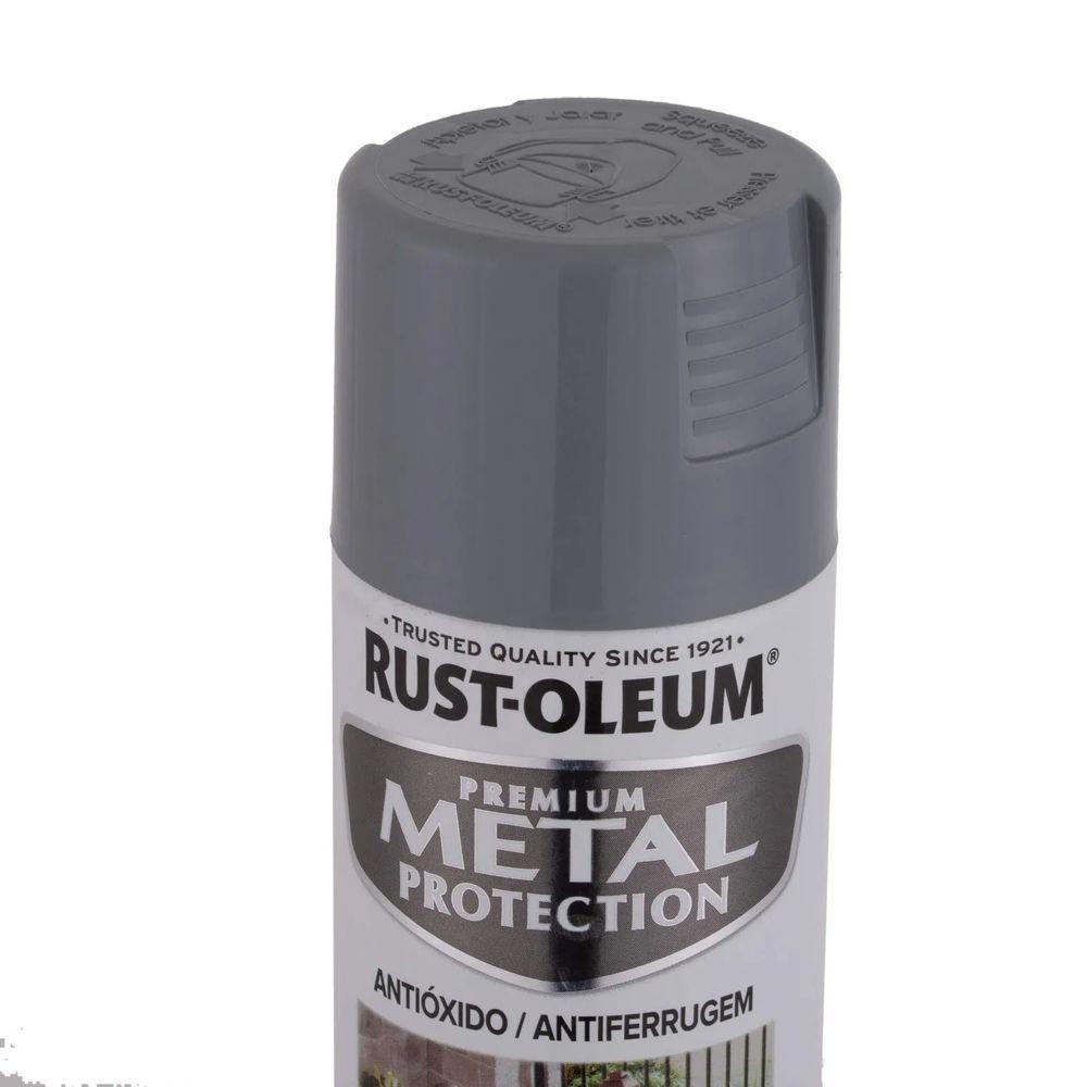 Pintura en Spray Metal Protection Anticorrosivo Gris Humo-3