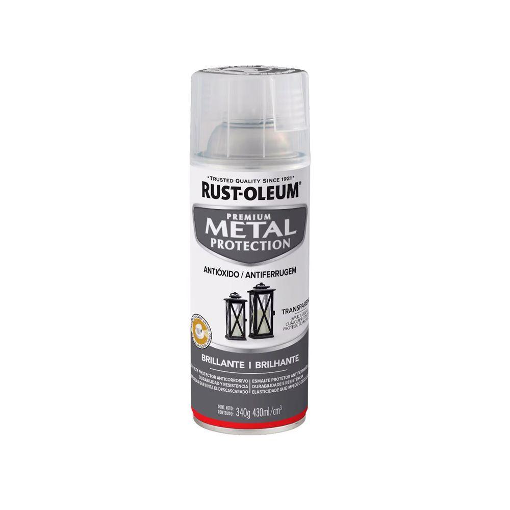 Pintura en Spray Metal Protection Transparente Brillante-0