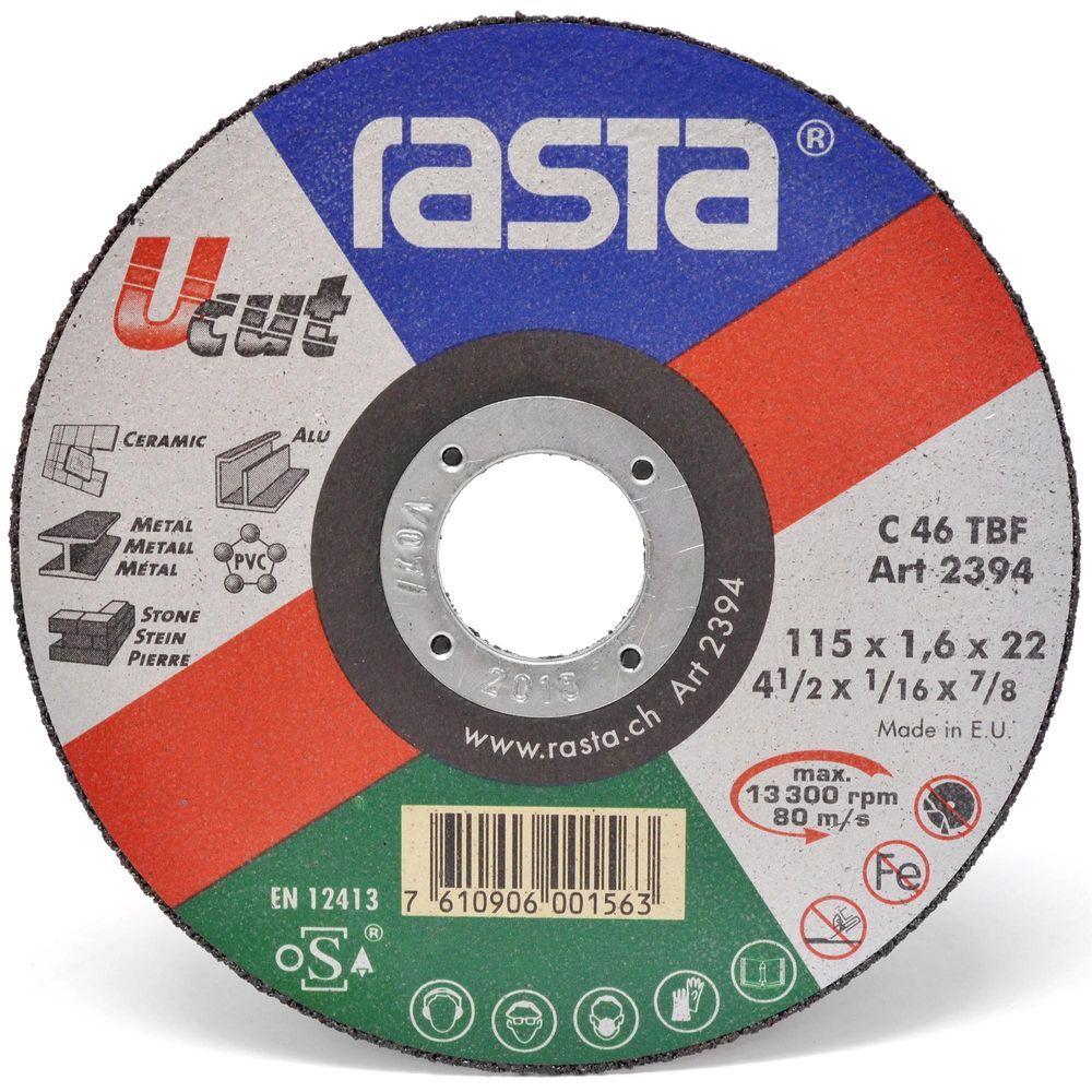 Disco de Corte Multimaterial UCUT 4 1/2" 115 x 1.6 x 22 mm-1