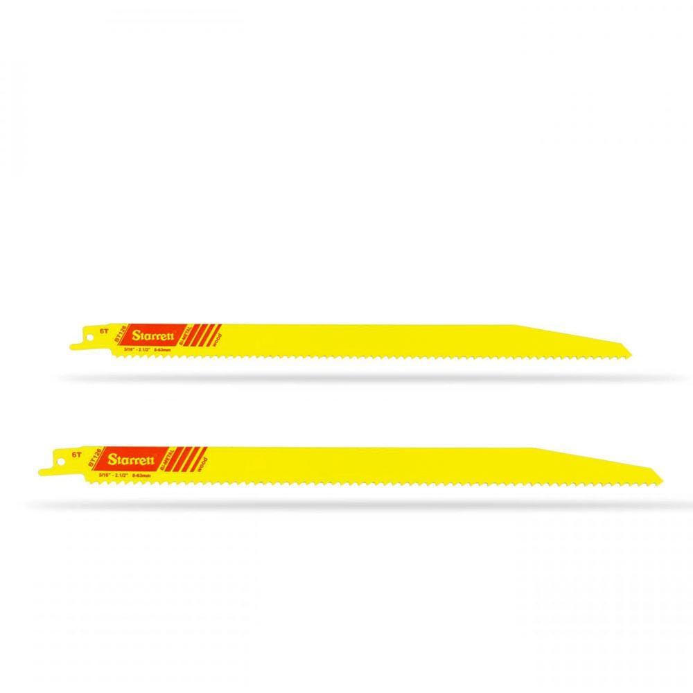 Set 2 Sierras Sables Bimetal - Madera - 305 mm (6 TPI)-0