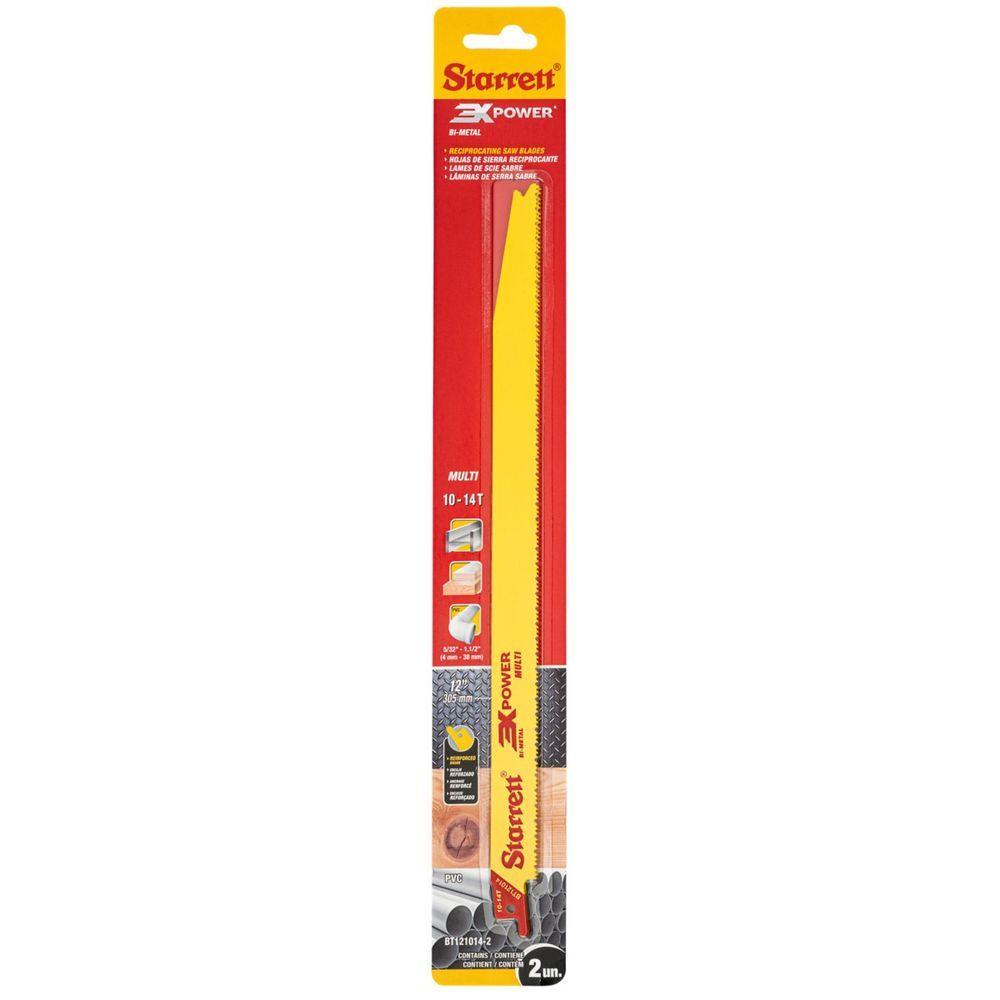 Set 2 Sierras Sables Bimetal - Multiuso - 300 mm (10-14-2