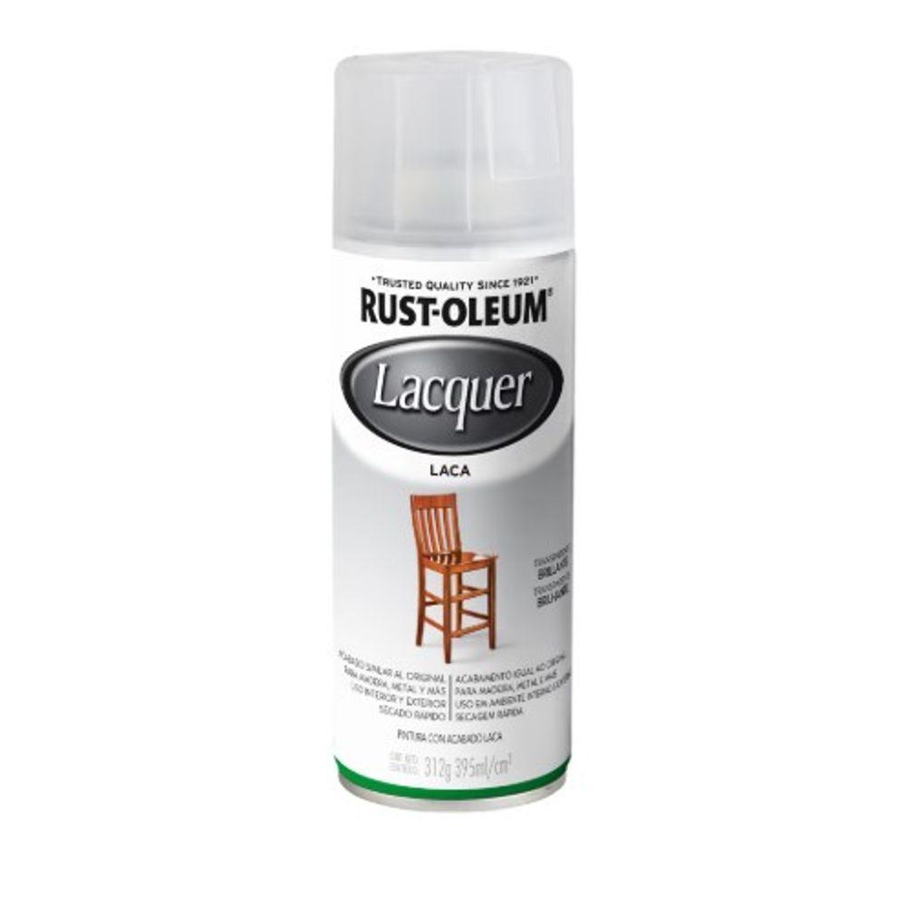 Pintura en Spray Lacquer Laca Transparente Brillante 312 g-0