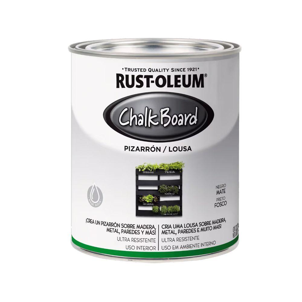 Pintura en Spray Specialty ChalkBoard Pizarrón Negro 887 ml-0