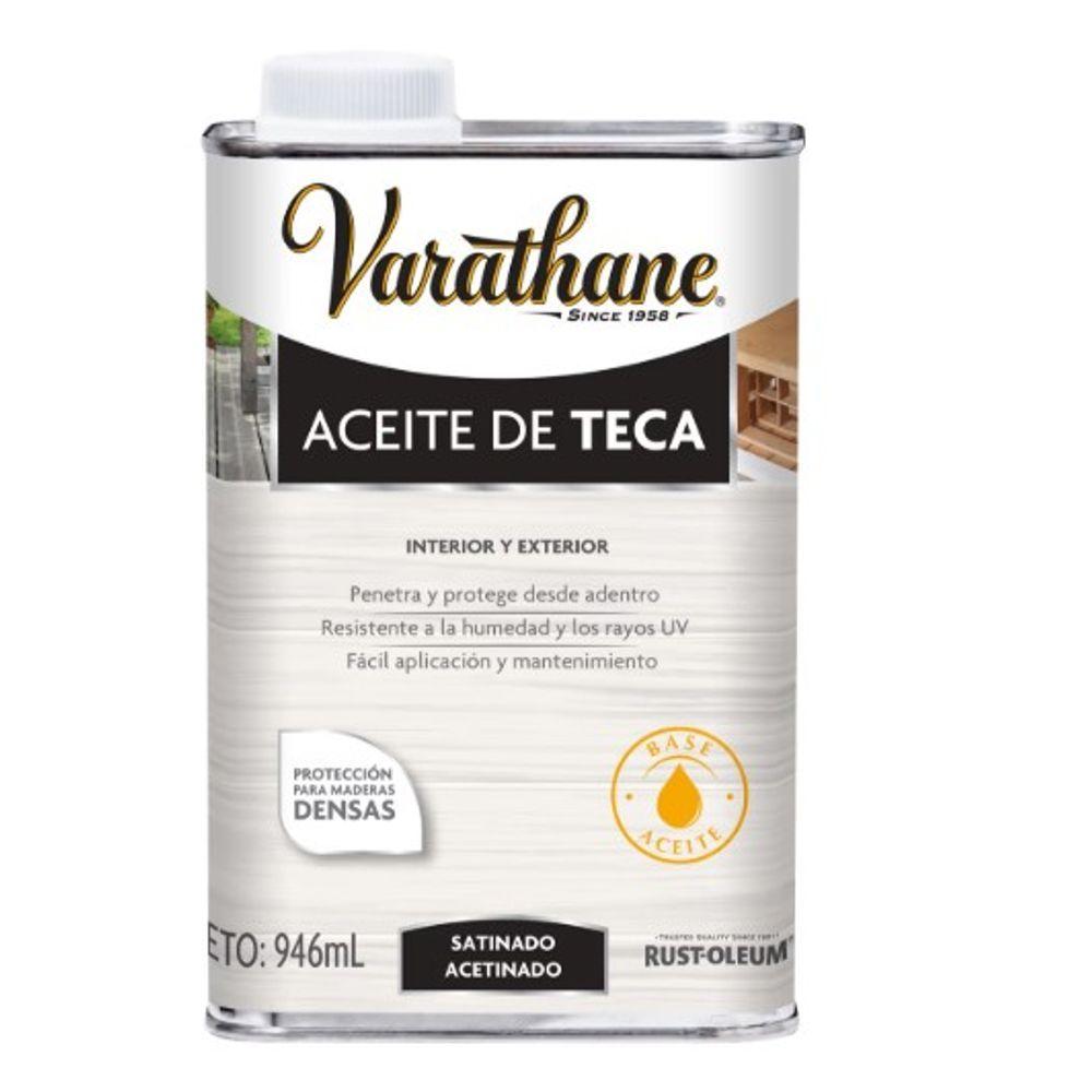 Aceite de Teca Protector para Madera Exterior 946 ml-0