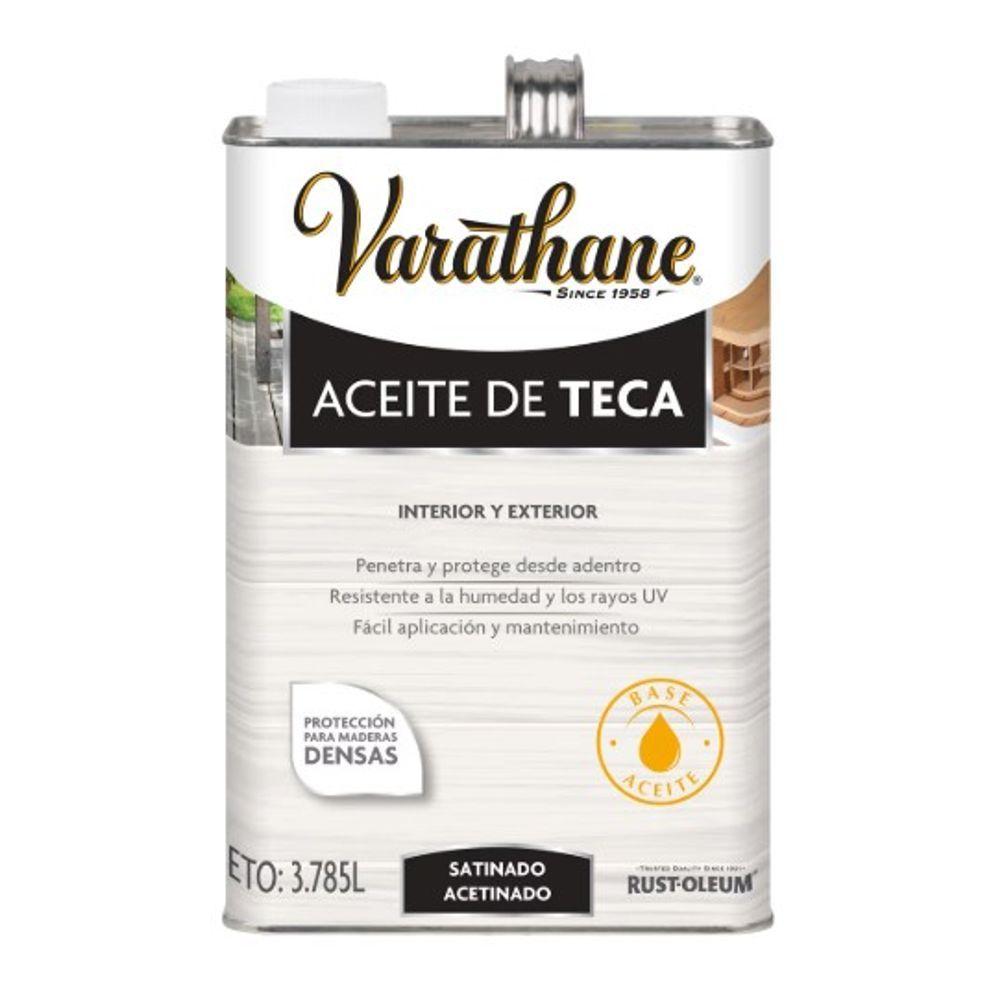Aceite de Teca Protector para Madera Exterior 3.785 L-0