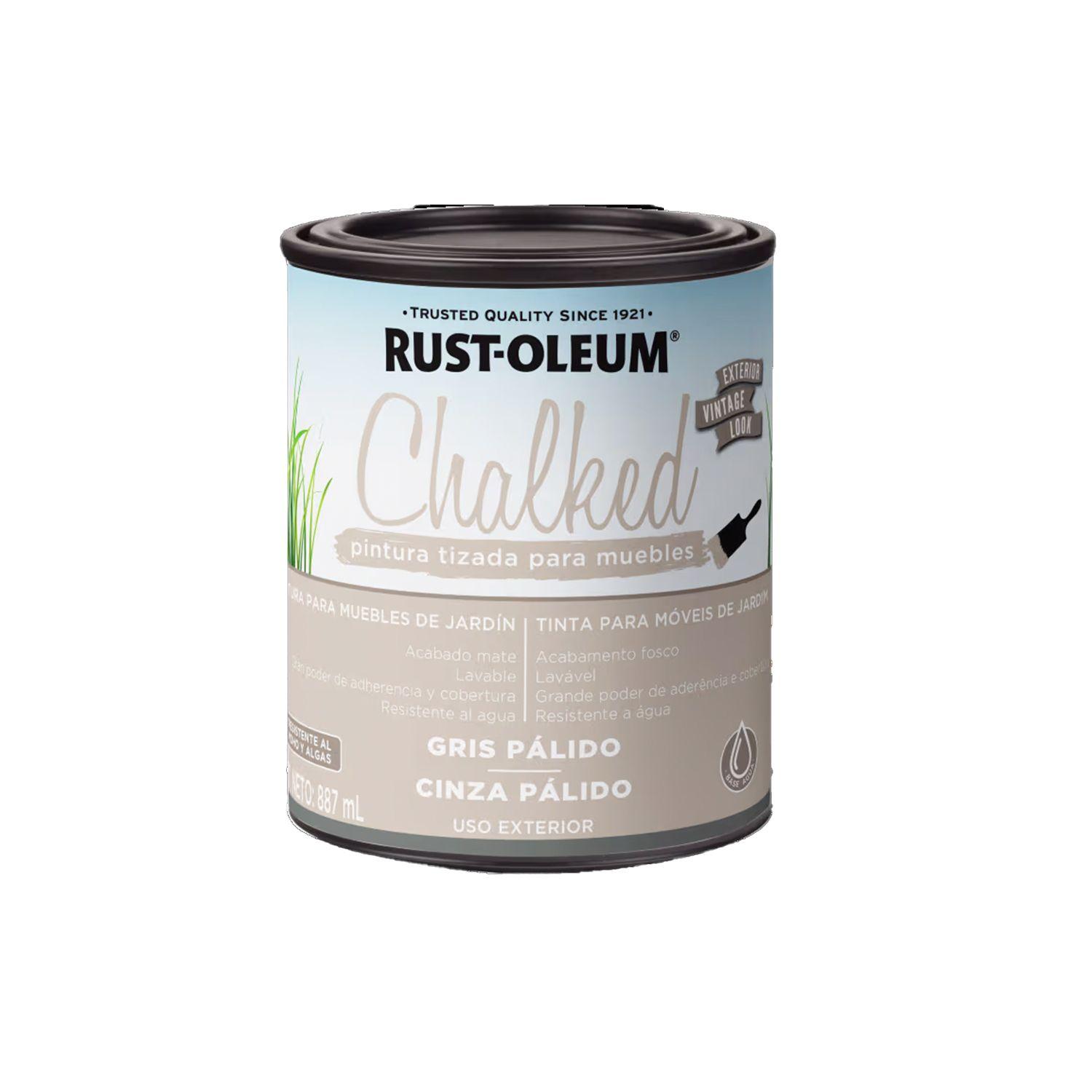 2 Pack Pintura Tizada para Muebles Chalked Gris Pálido Ultra Mate 887 ml 700119-1