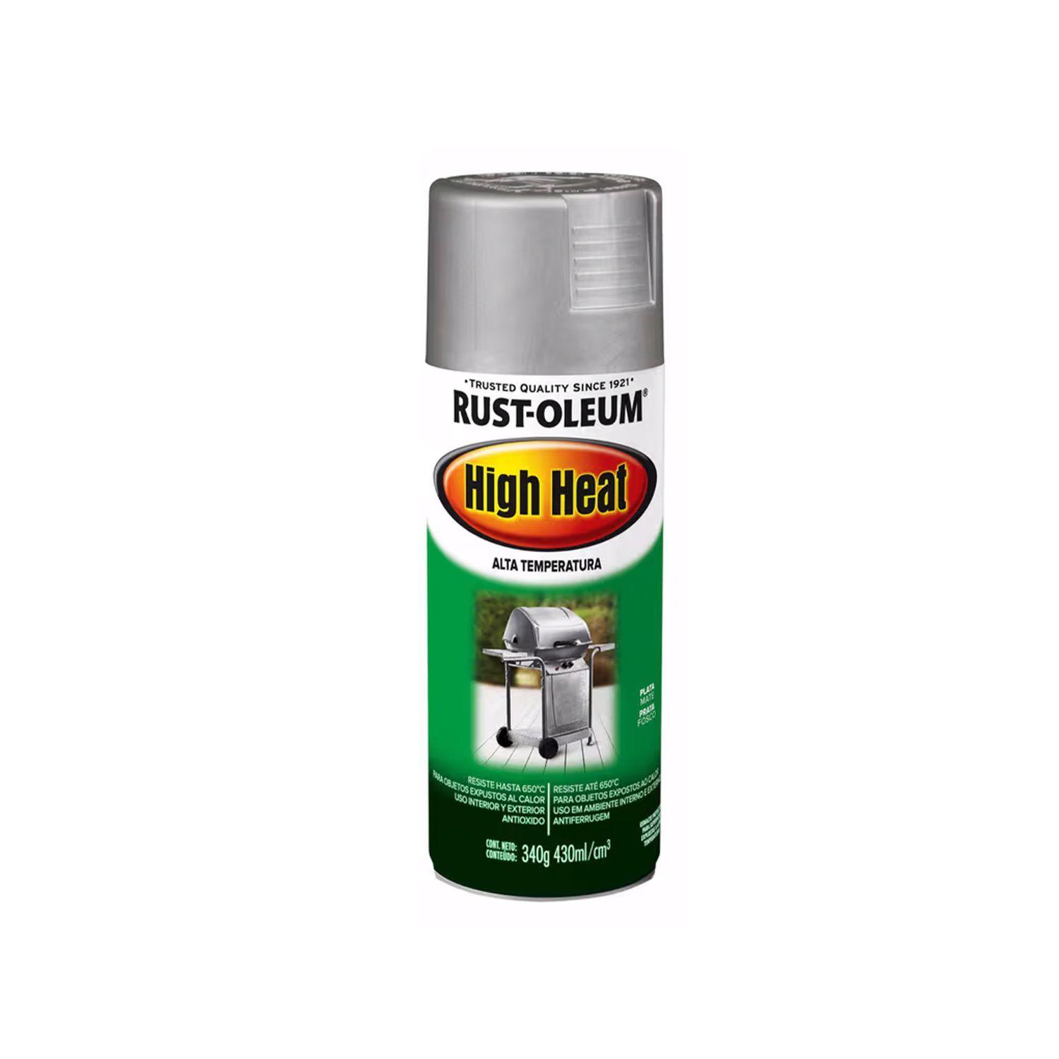 Pack 6 Unid. Pinturas en Spray Automotive Alta Temperatura Aluminio Brillante 340 g 700232-1