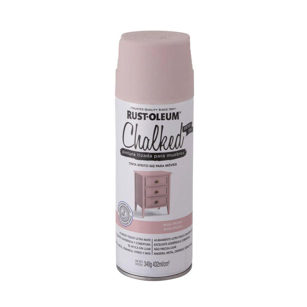 Pintura en Spray Chalked Tizada Rosa Pálido Ultra Mate 340 g-0