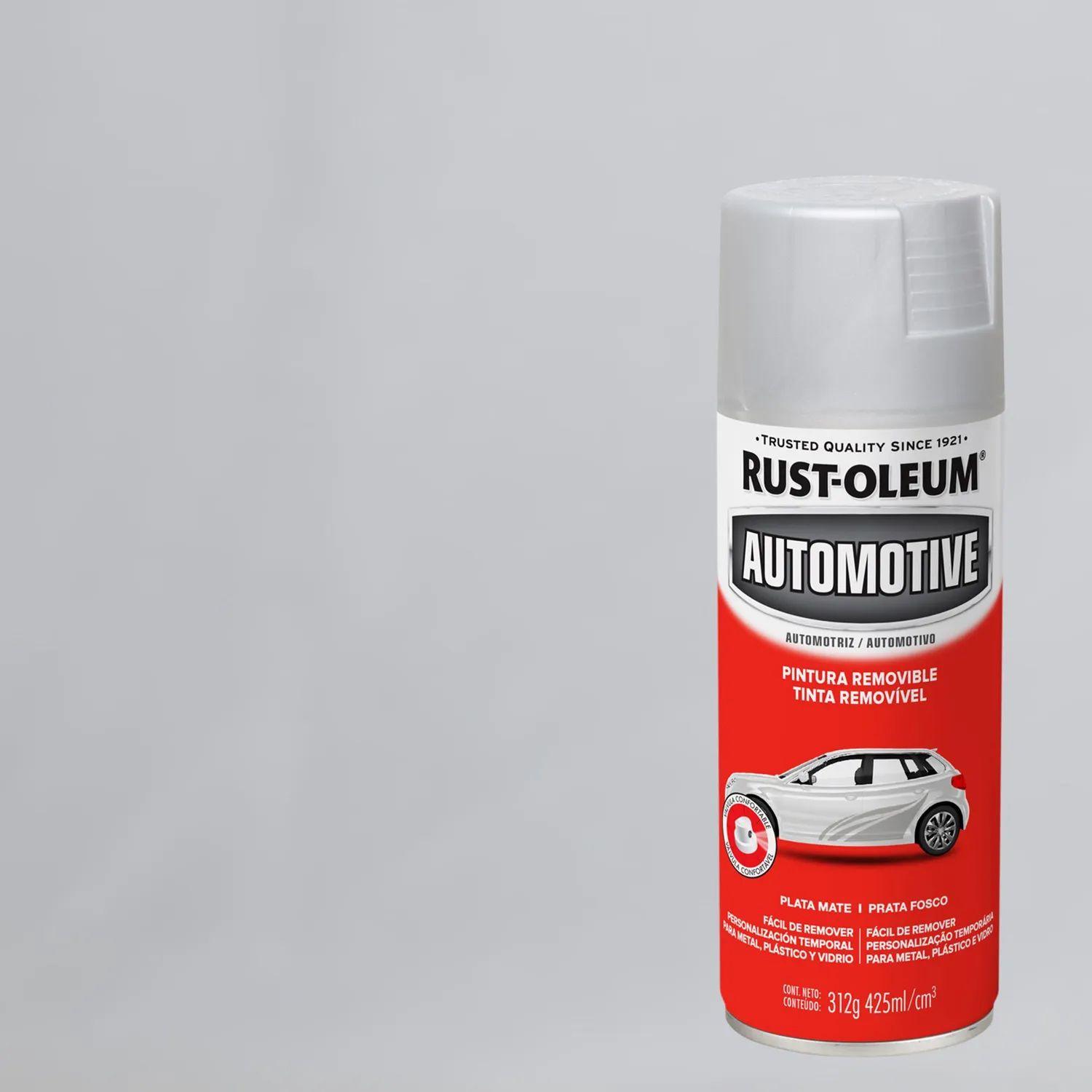 6 Pack Pintura en Spray Automotive Removible Plata Mate 312 g 700257-2