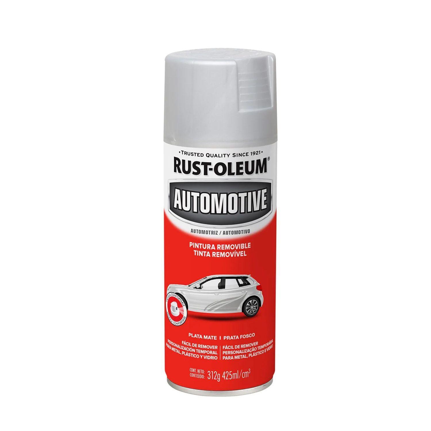Pack 6 Unid. Pintura en Spray Automotive Removible Plata Mate 312 g 700257-1