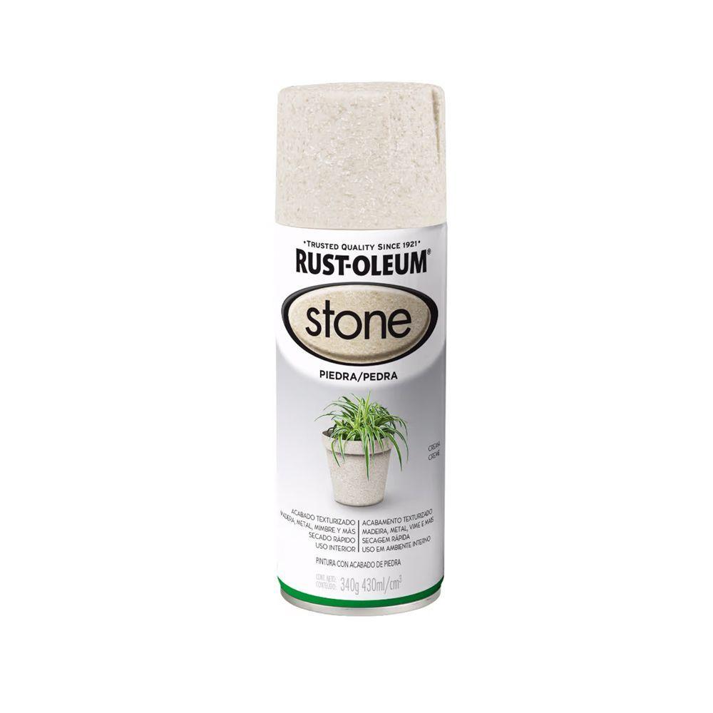 Pintura en Spray Acabado Piedra Crema Texturado 340 g-0