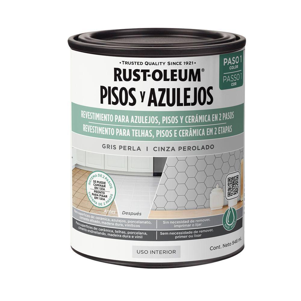Protector para Pisos y Azulejos Gris Perla 946 ml-0