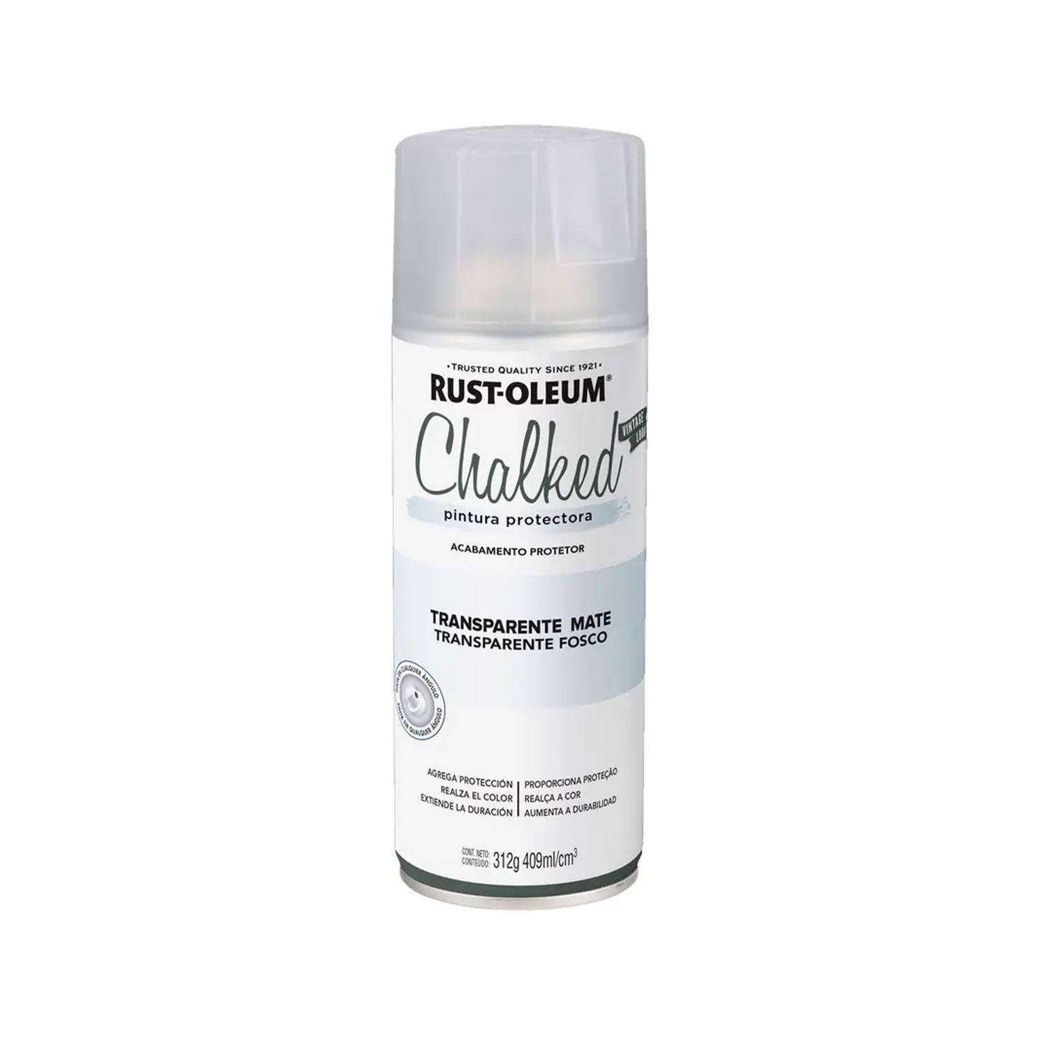 Pack 6 Unid. Pintura Protectora en Spray Chalked Transparente Mate 312 g 700104-1