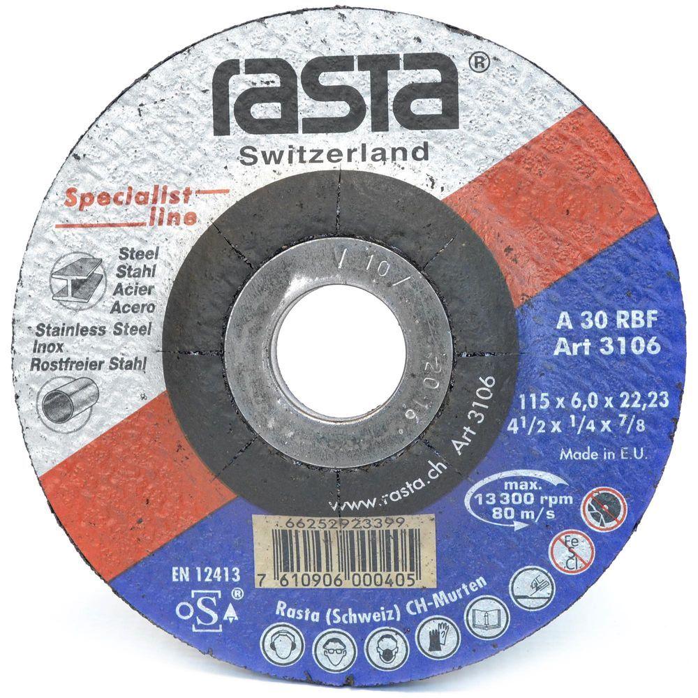 Disco de Desbaste para Metal Specialist Line 4 1/2" 115 x 6.0 x 22 mm-0