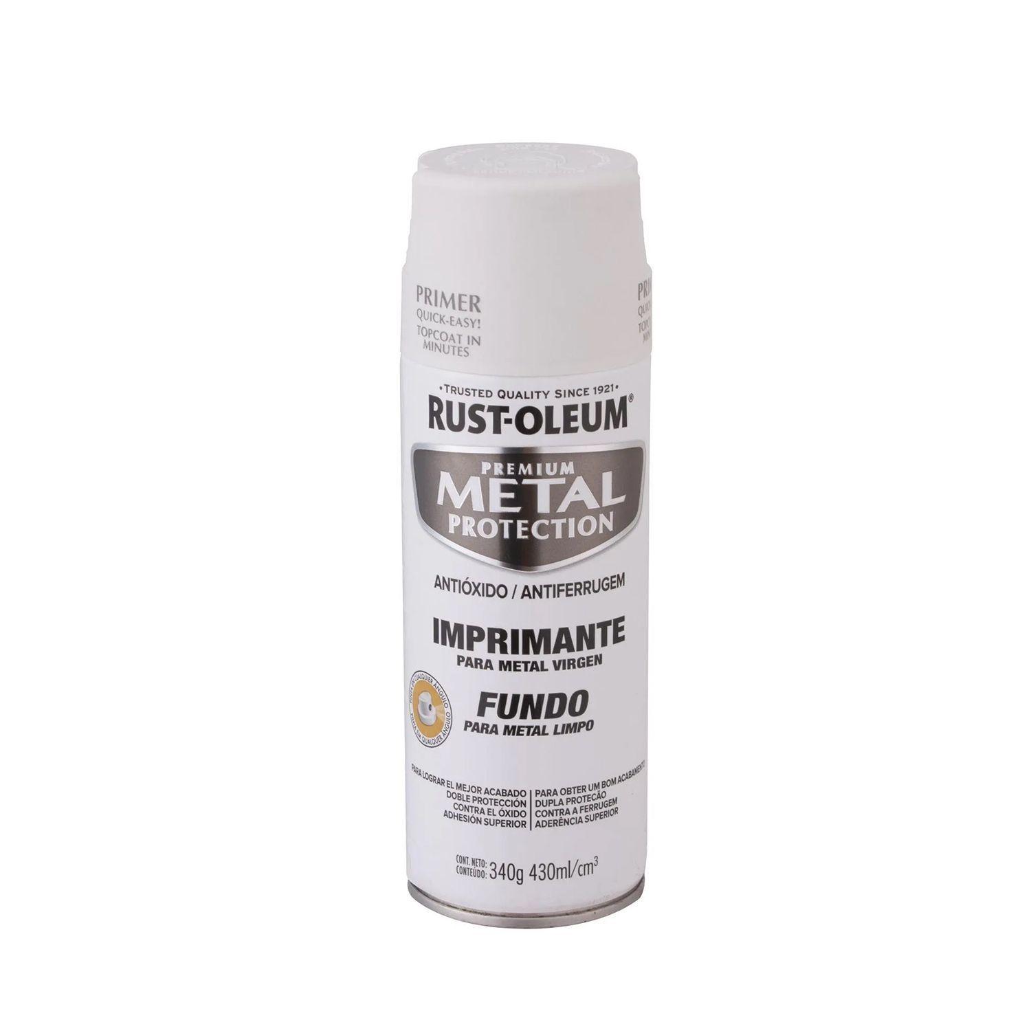 Pack 6 Unid.Spray y Imprimante Metal Protection Virgen Blanco Mate 340g 700187-1