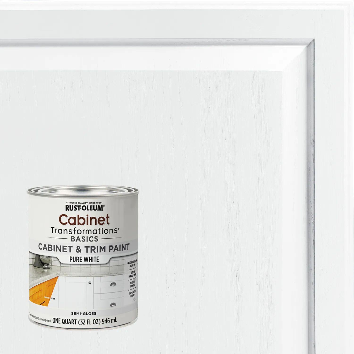 2 Pack Pintura para Muebles Blanco Puro Semi Brillante 946 ml 700272-2