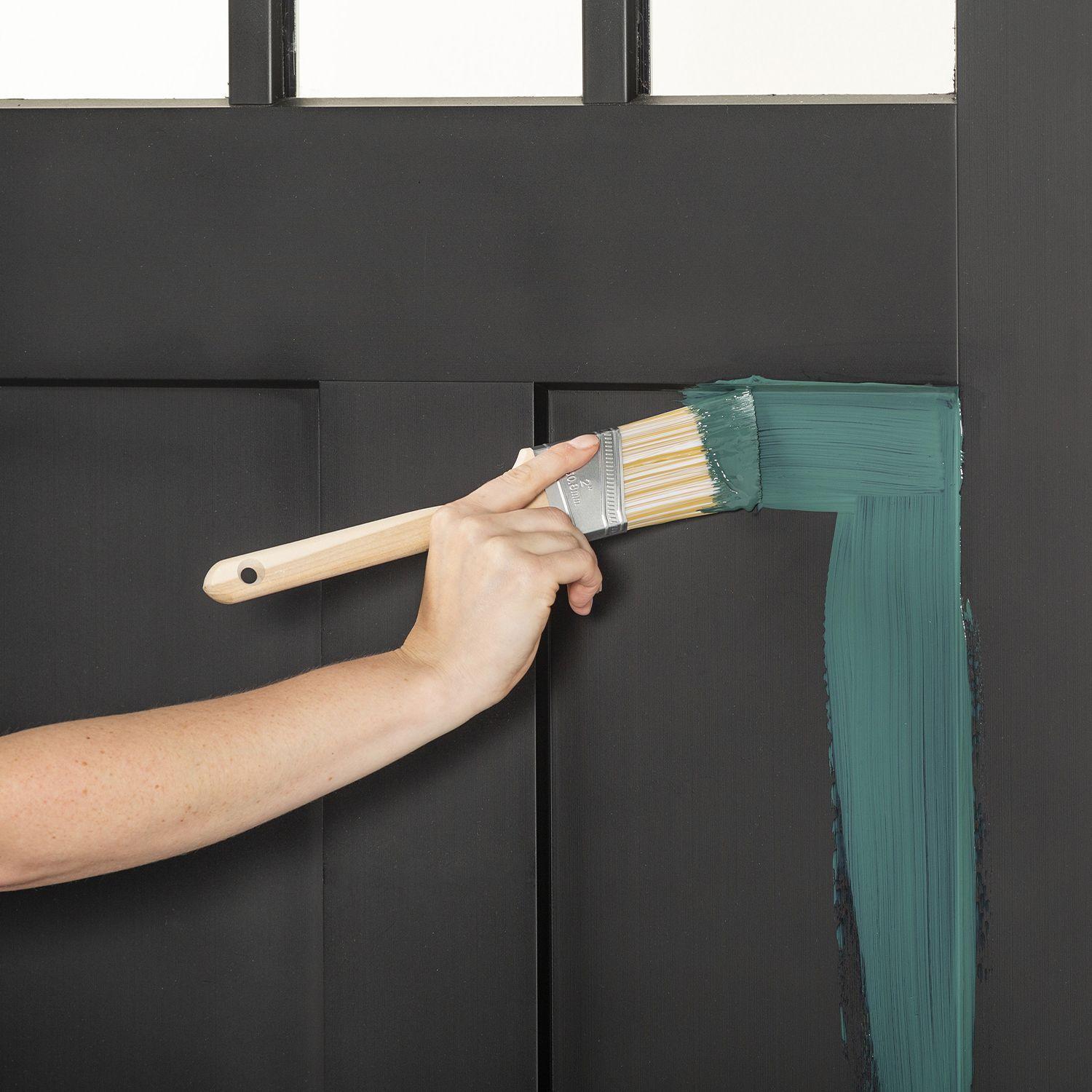 2 Pinturas Puertas y Ventanas Interior-Exterior Verde Oscuro 946 ml 700282-2