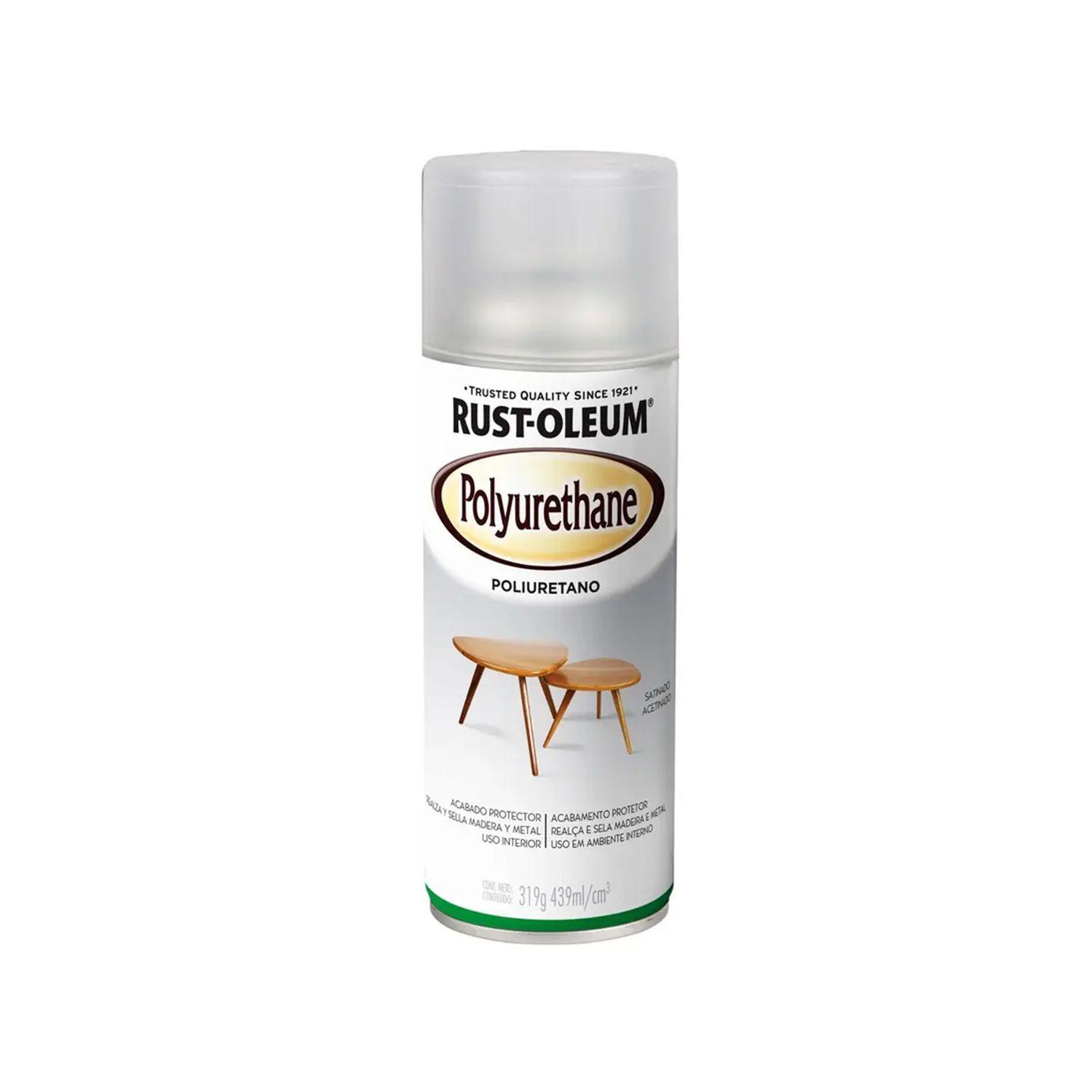 Pack 6 Unid. Pinturas en Spray Poliuretano Transparente Satinado 312 g 700171-1