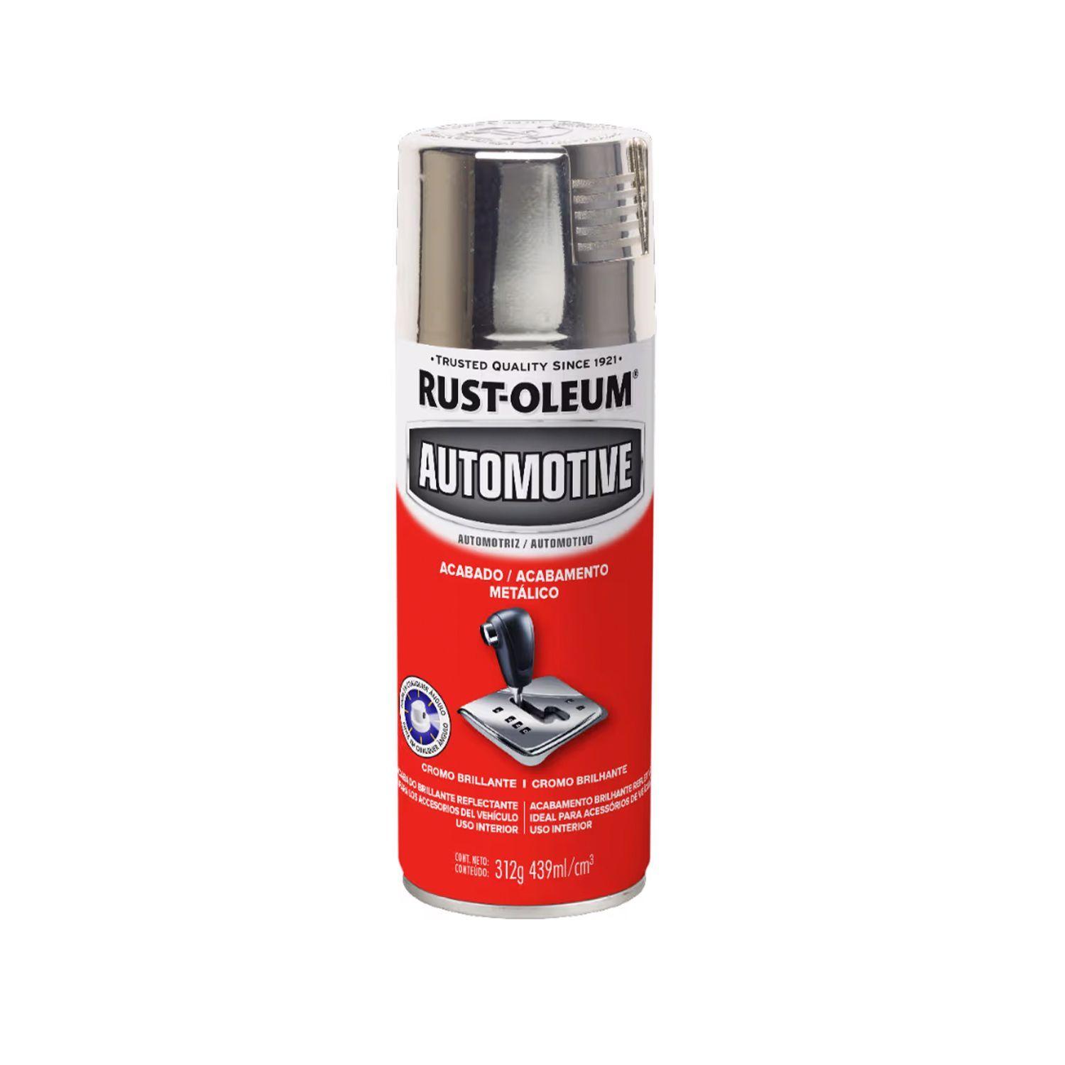 Pack 6 Unid. Pintura en Spray Automotive Acabado Metálico Cromo Brillante 340 g 700255-1