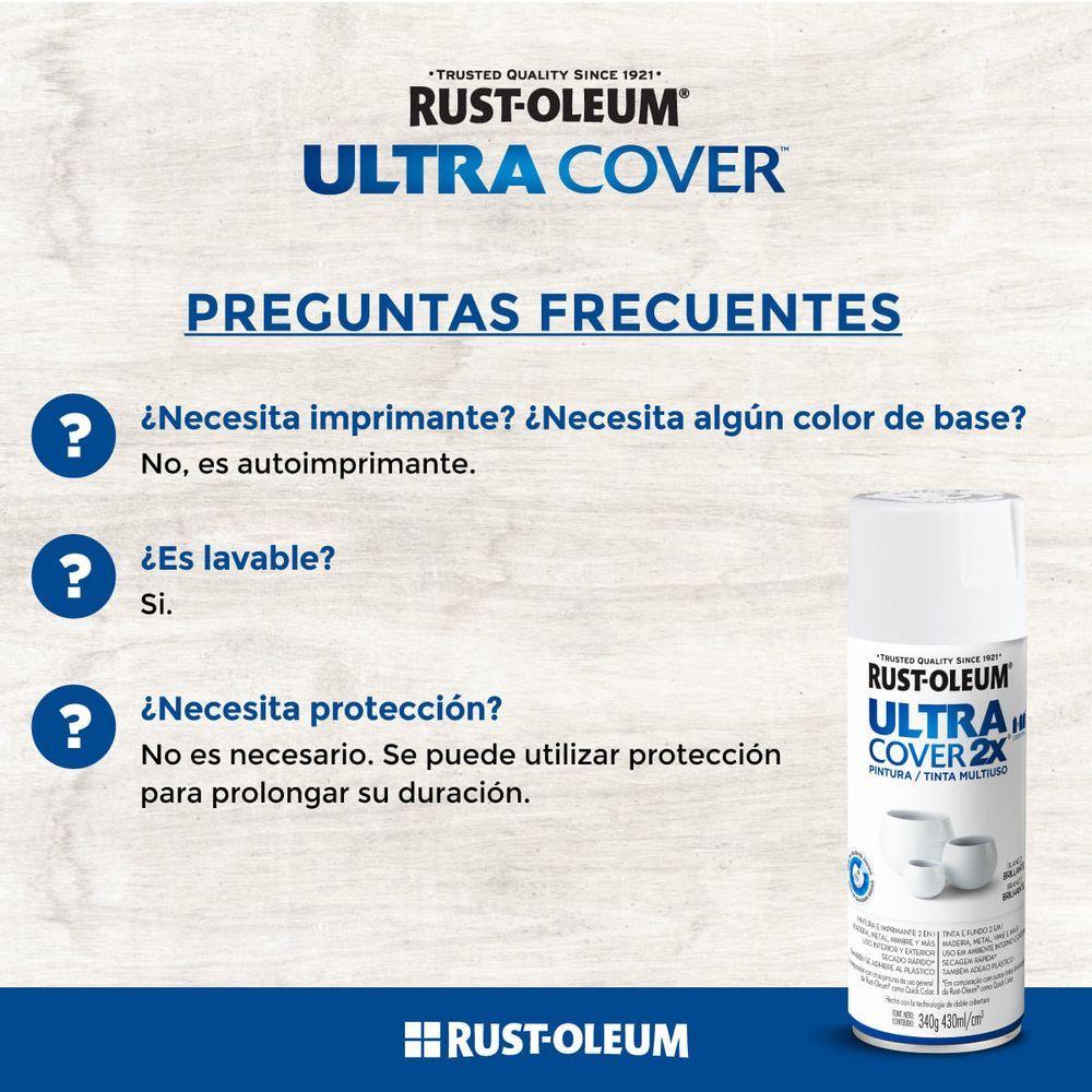 Pintura en Spray Ultra Cover 2X Multiuso Naranja Brillante-3