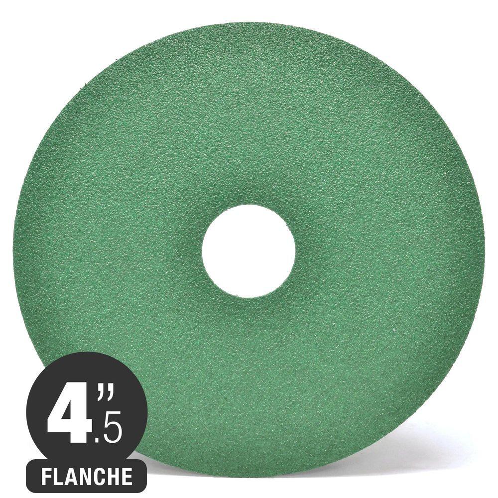 Disco Fibra 4,5" Grano 60 - Acero Inoxidable - Siacut-1