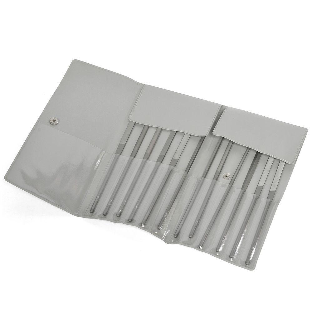 Set 12 Limas Aguja Classic 160mm LAM-040 Vallorbe Suiza-0