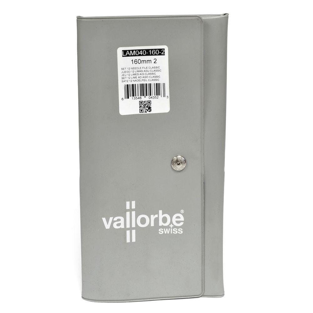 Set 12 Limas Aguja Classic 160mm LAM-040 Vallorbe Suiza-1